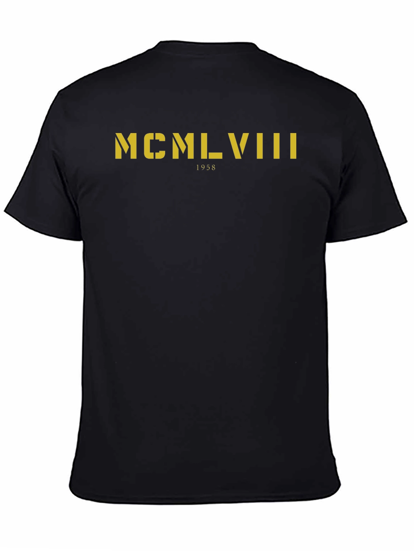 1958 Roman Numeral Tee - Vintage Graphic T-Shirt