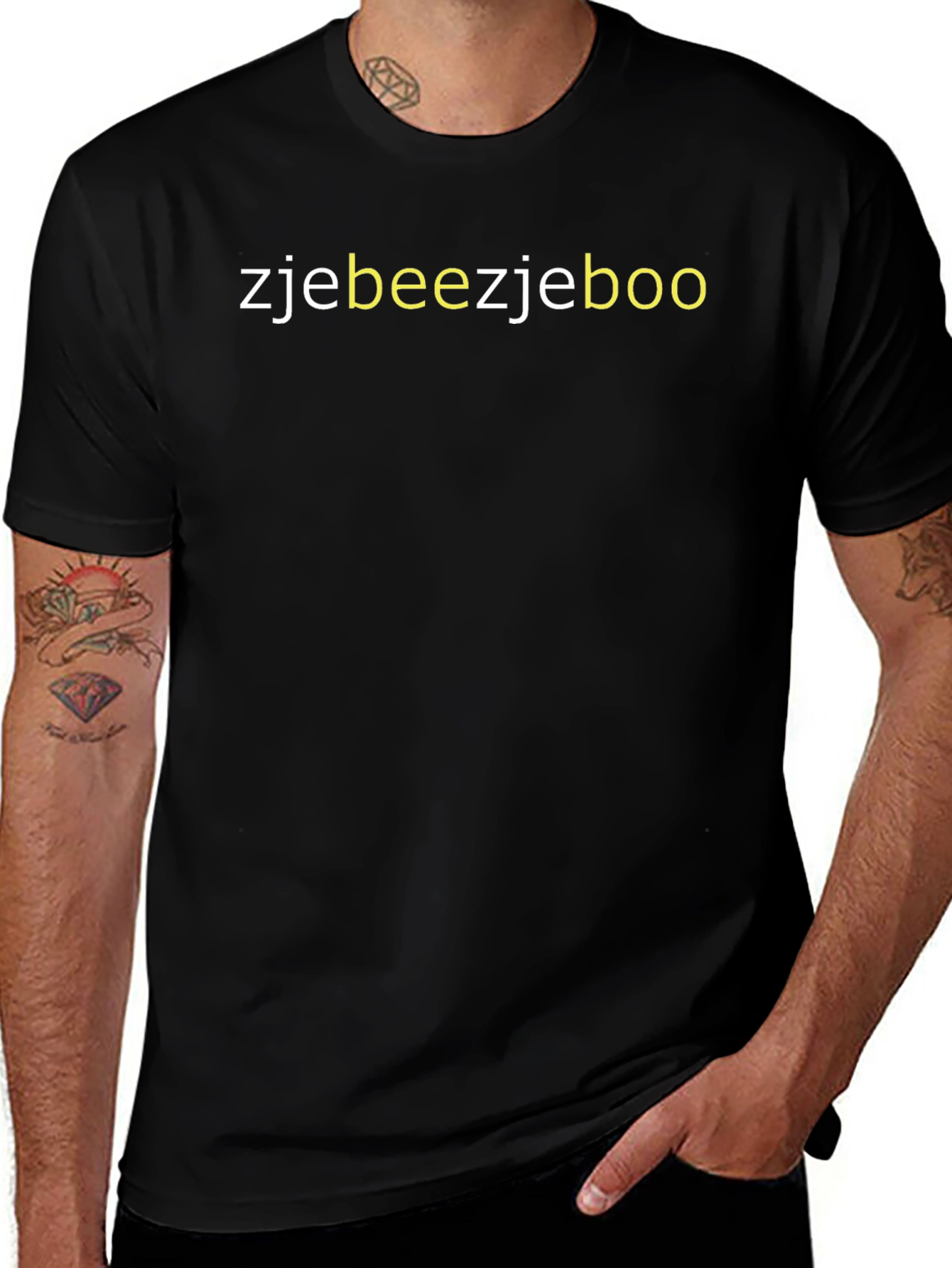Zjeebeezjeboo Graphic Tee - Black