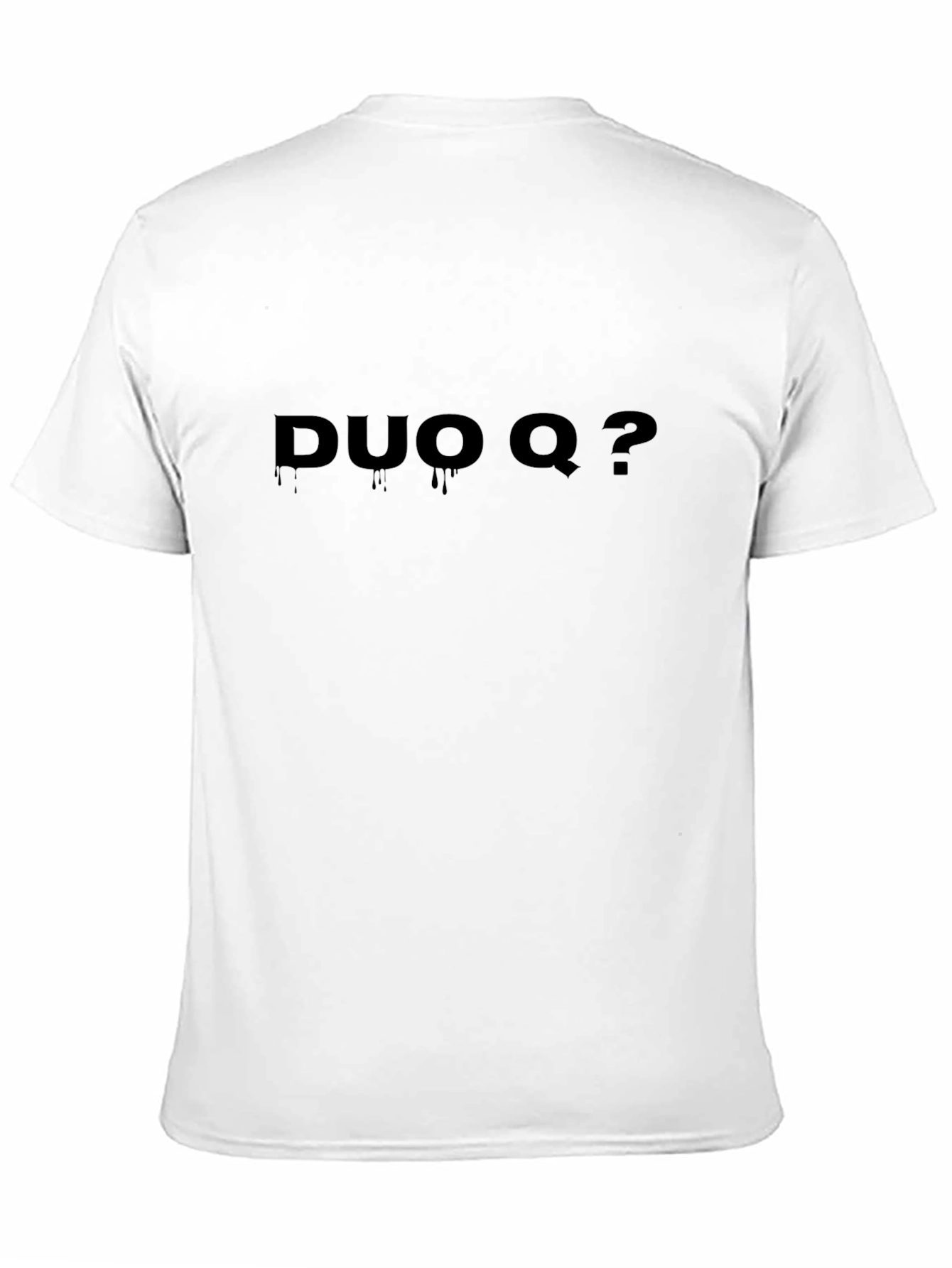 Duo Q? Black Graphic T-Shirt