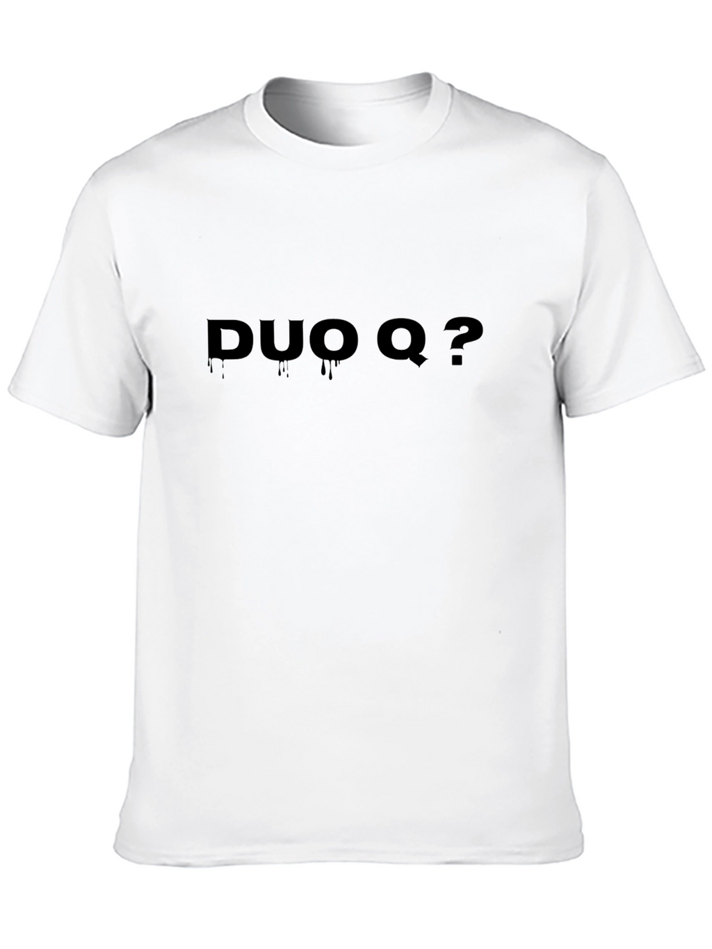 Duo Q? Black Graphic T-Shirt