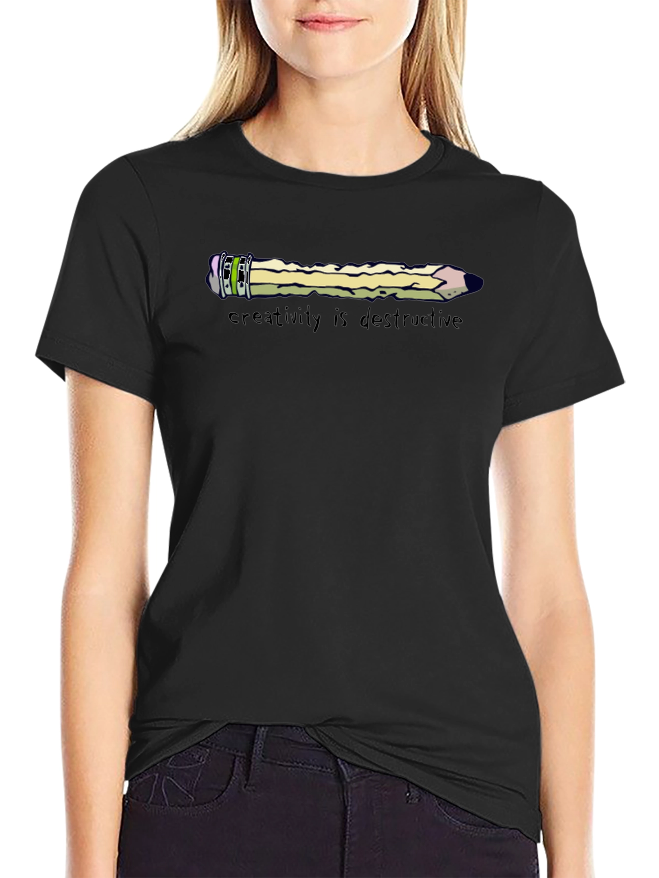 Creativity Is Destructive Graphic T-Shirt