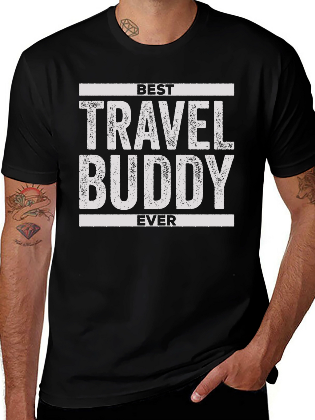 Best Travel Buddy Ever Graphic T-Shirt