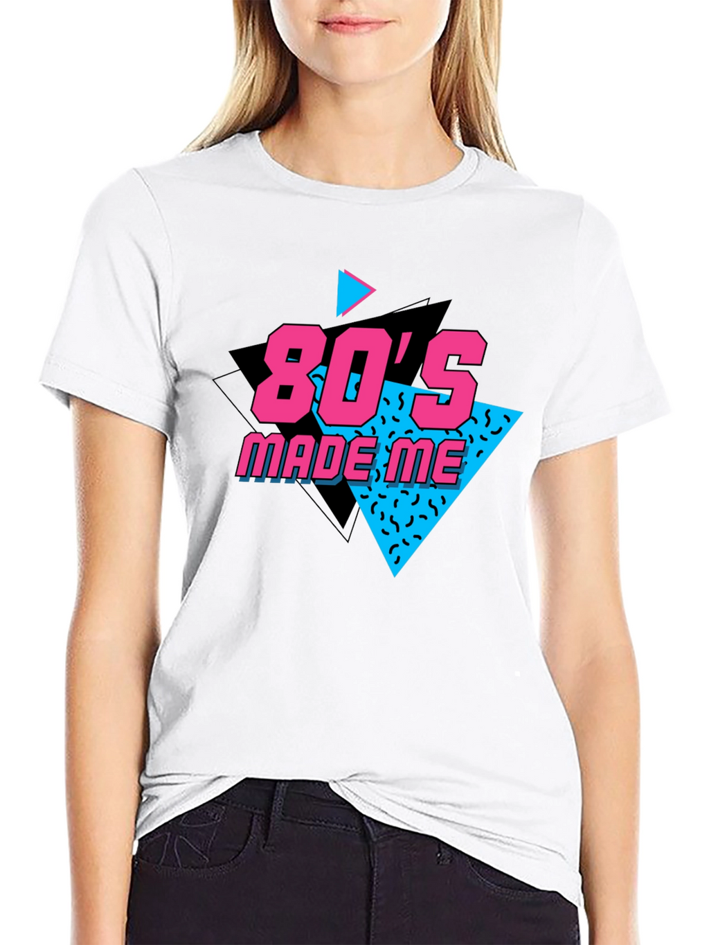 80s Made Me Retro Graphic T-Shirt