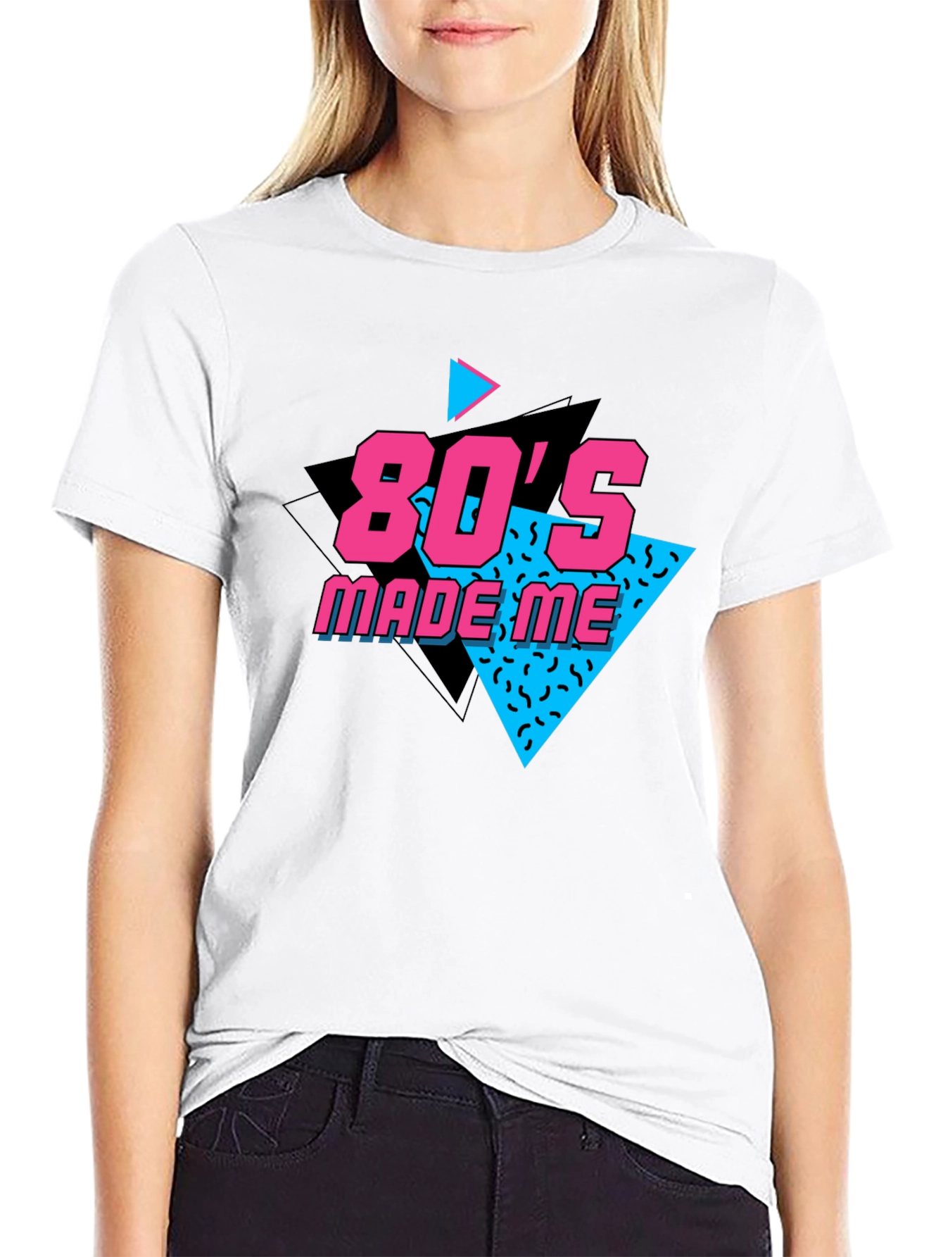 80s Made Me Retro Graphic T-Shirt