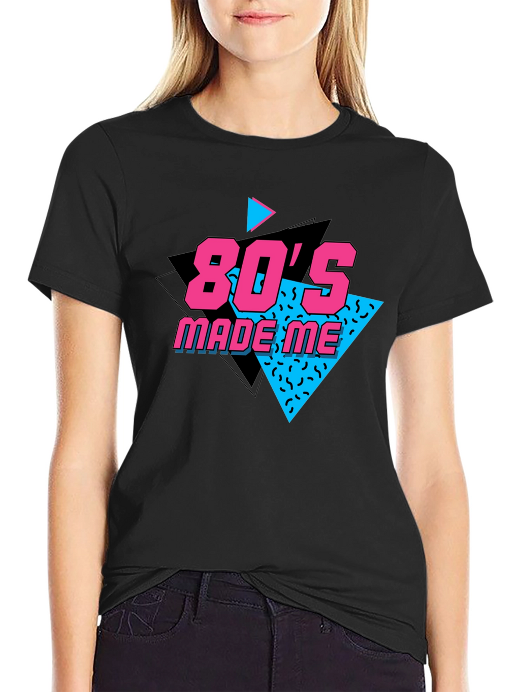 80s Made Me Retro Graphic T-Shirt