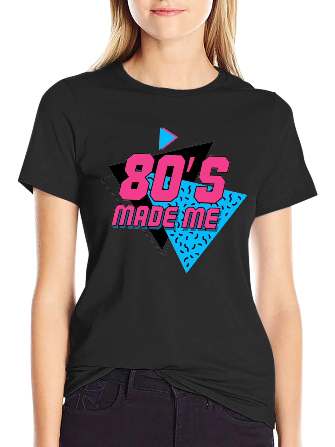 80s Made Me Retro Graphic T-Shirt