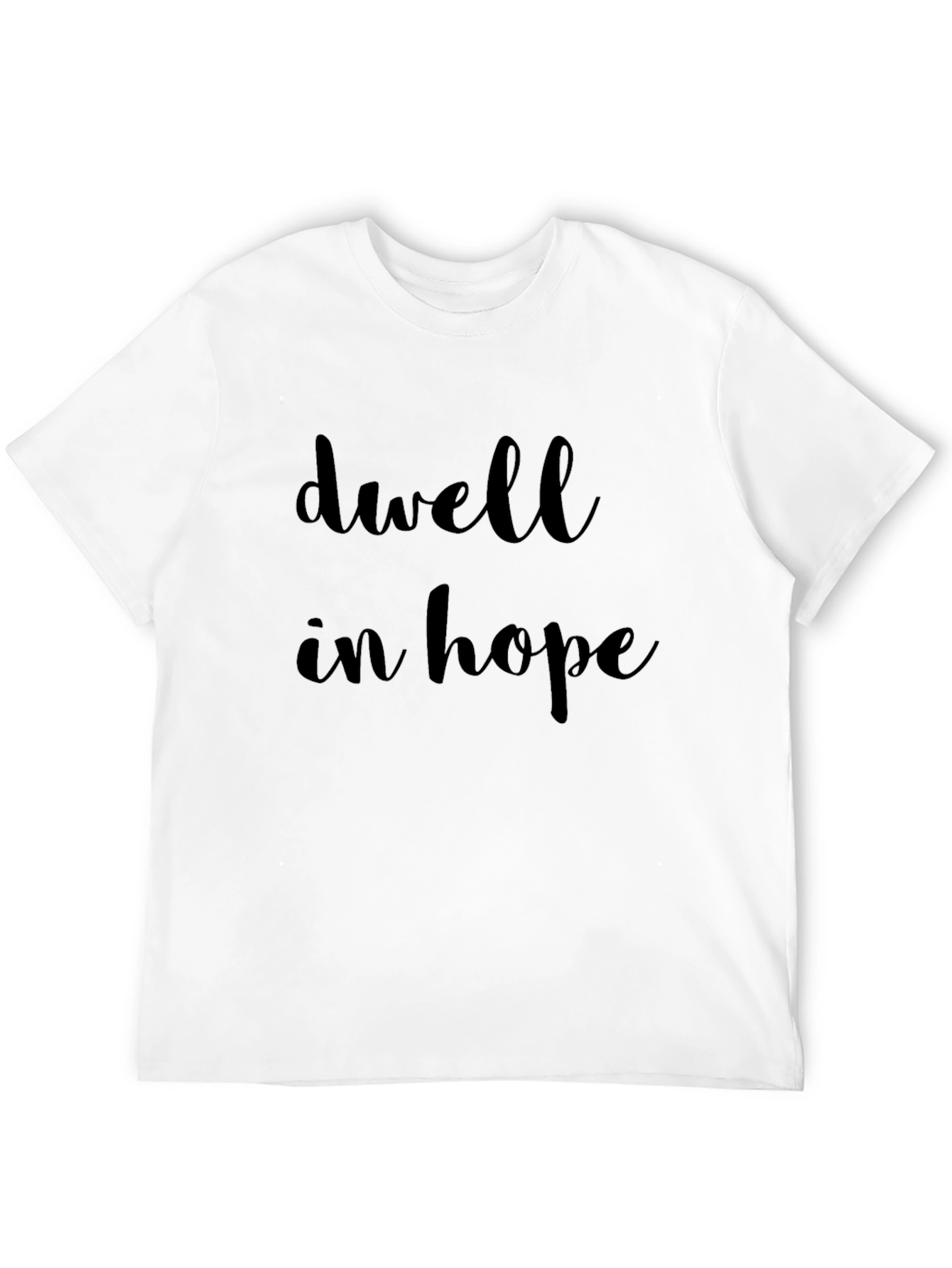 Dwell in Hope Black T-Shirt