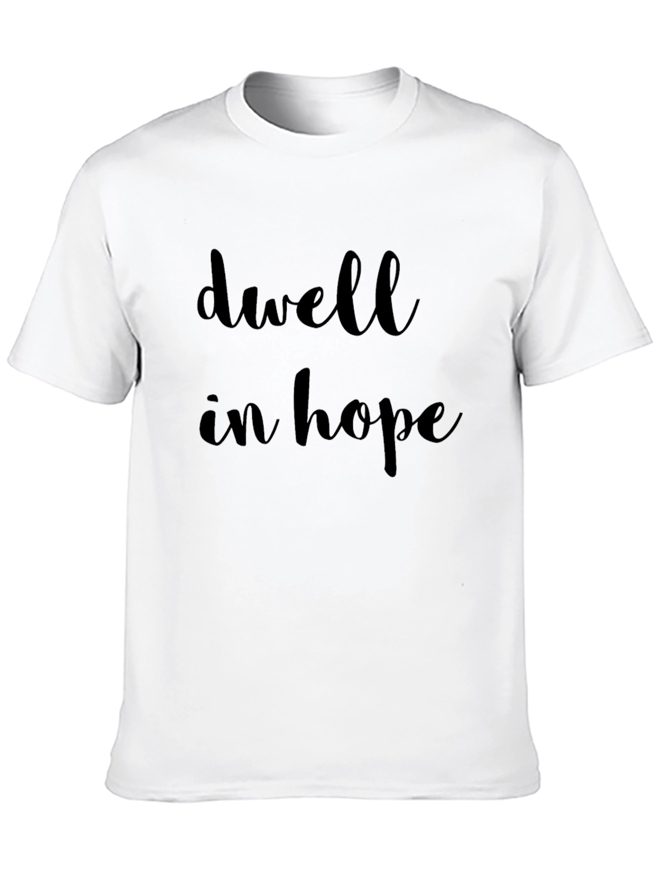 Dwell in Hope Black T-Shirt