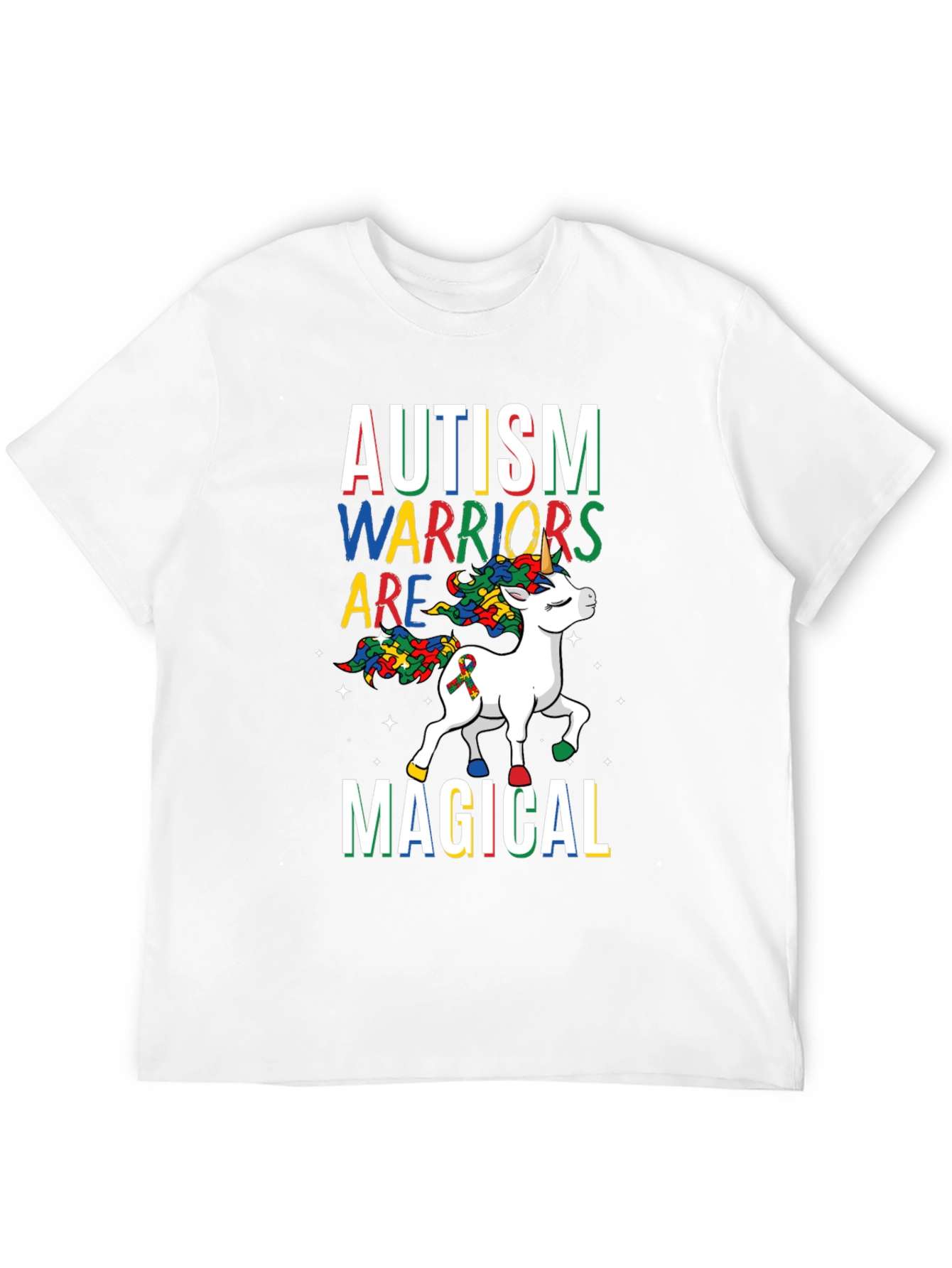 Autism Warriors Magical Unicorn T-Shirt