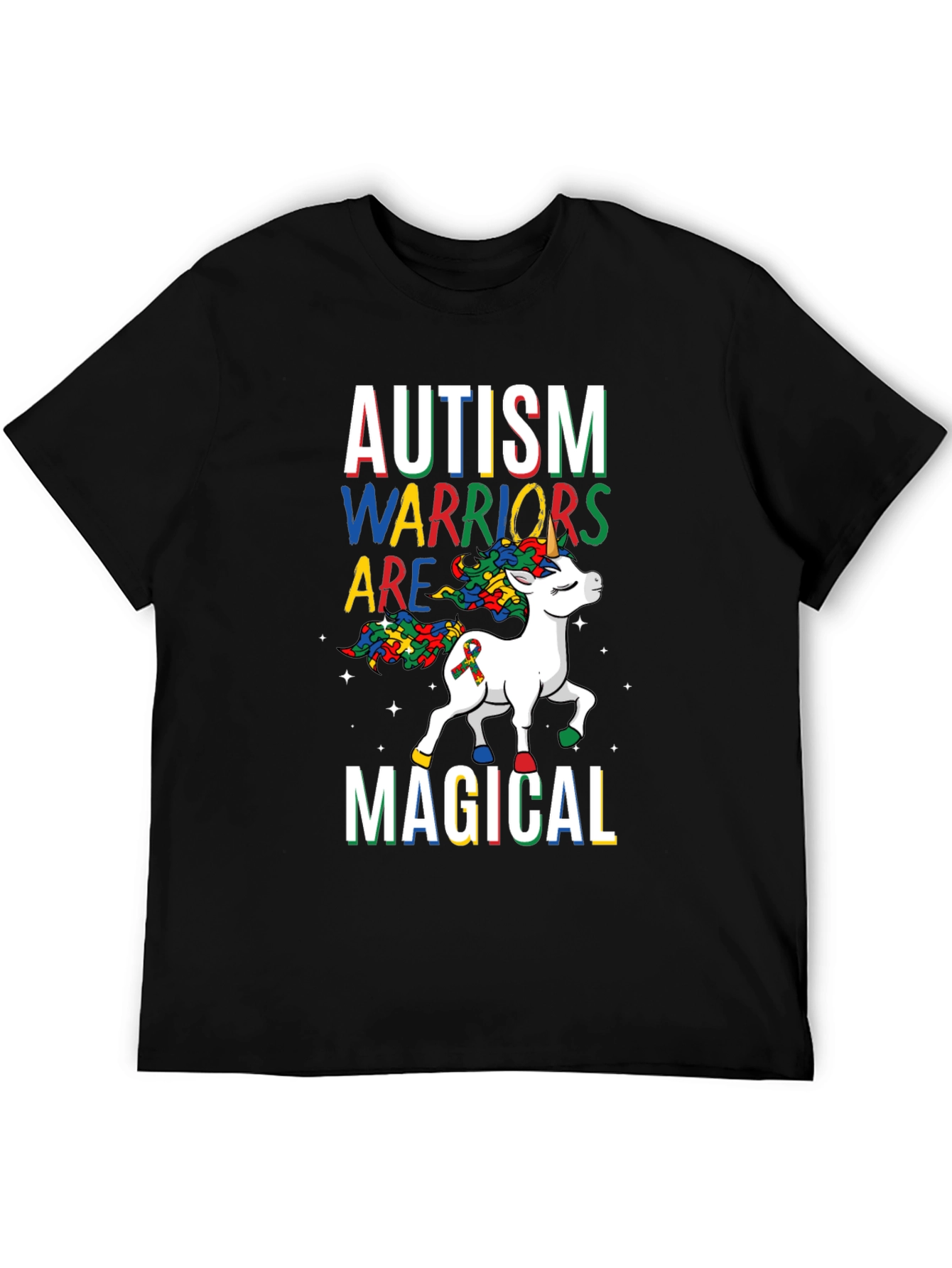 Autism Warriors Magical Unicorn T-Shirt