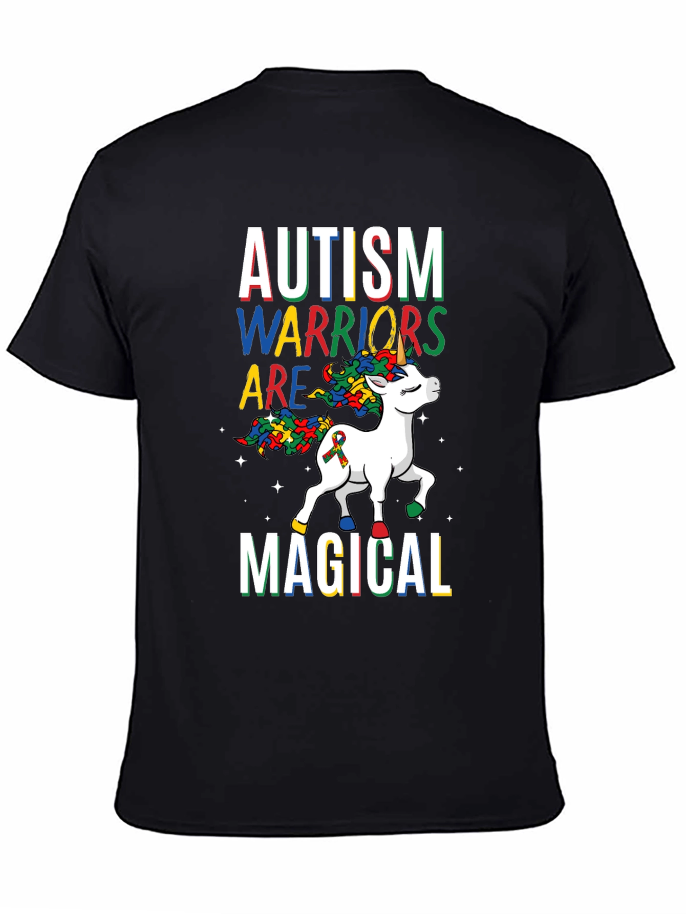 Autism Warriors Magical Unicorn T-Shirt