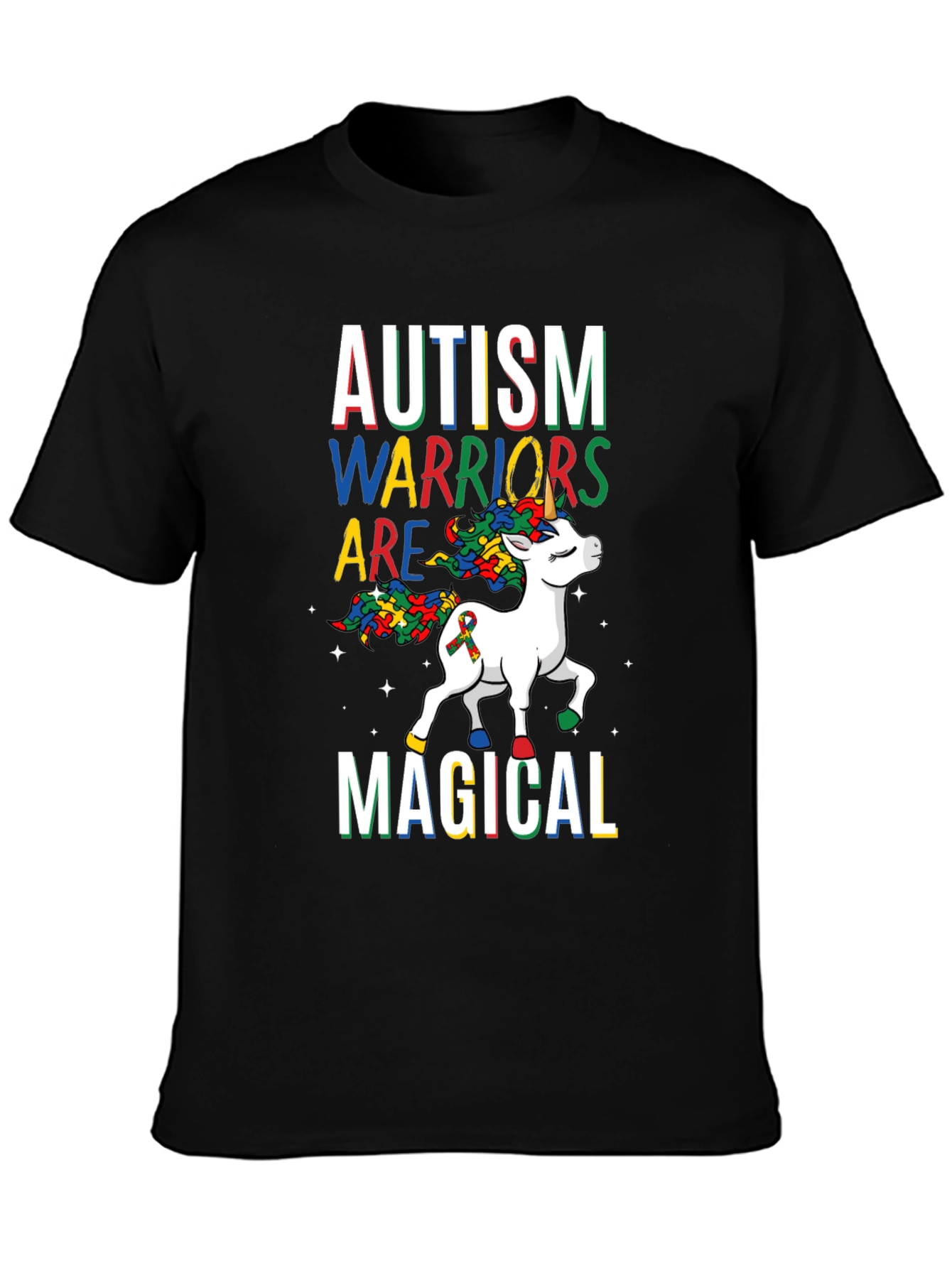 Autism Warriors Magical Unicorn T-Shirt