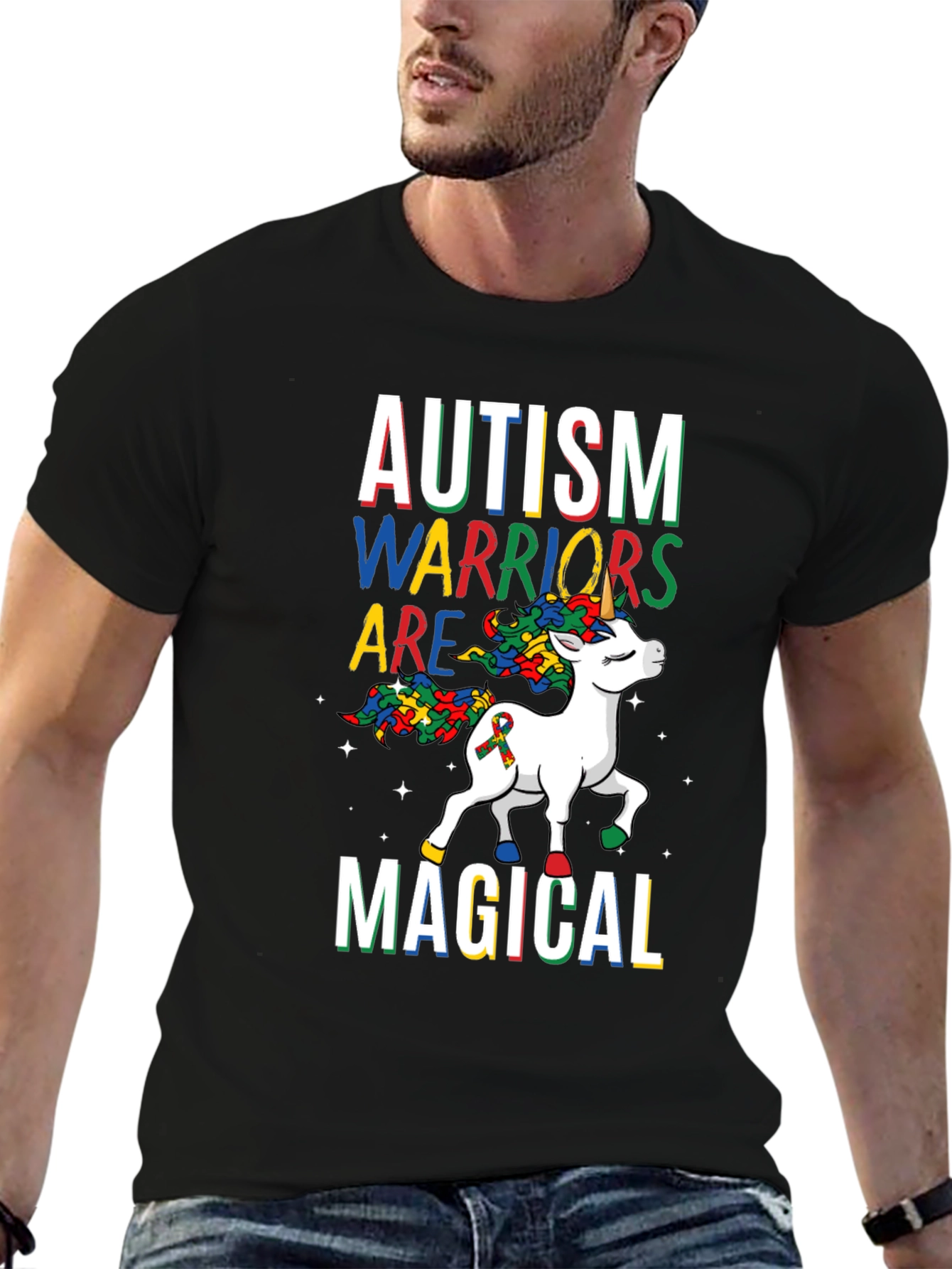 Autism Warriors Magical Unicorn T-Shirt