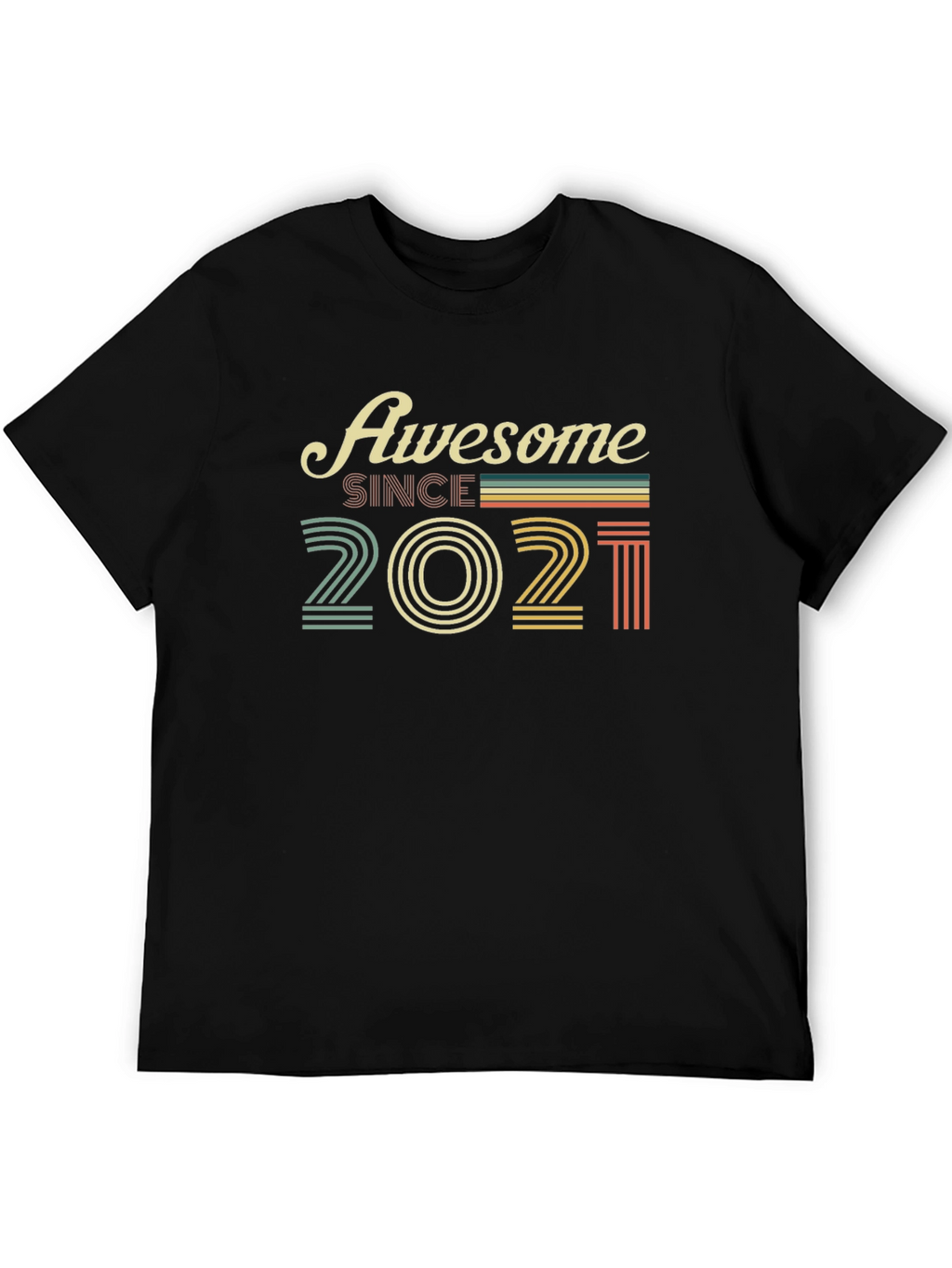 Awesome Since 2021 Graphic T-Shirt