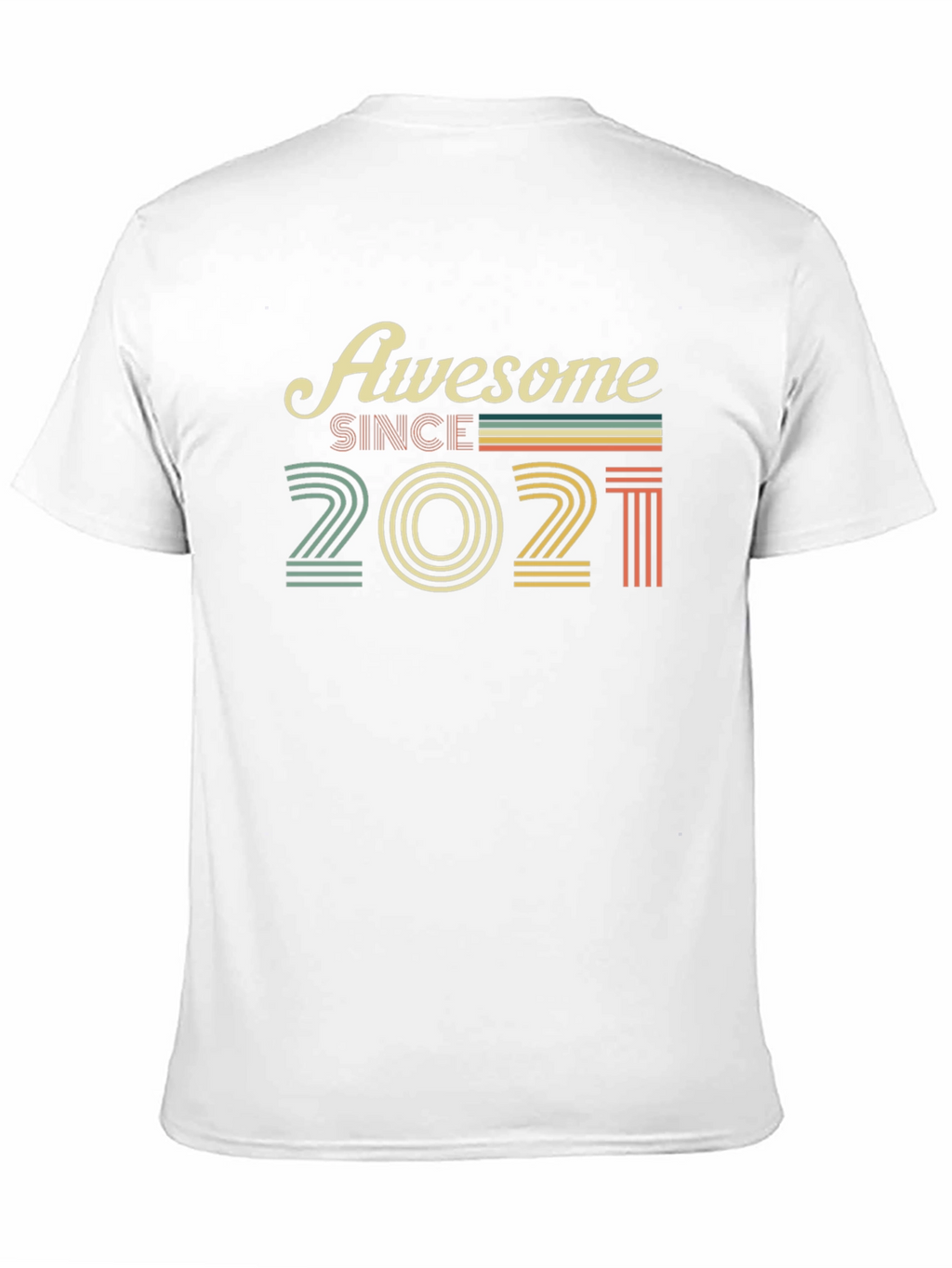 Awesome Since 2021 Graphic T-Shirt
