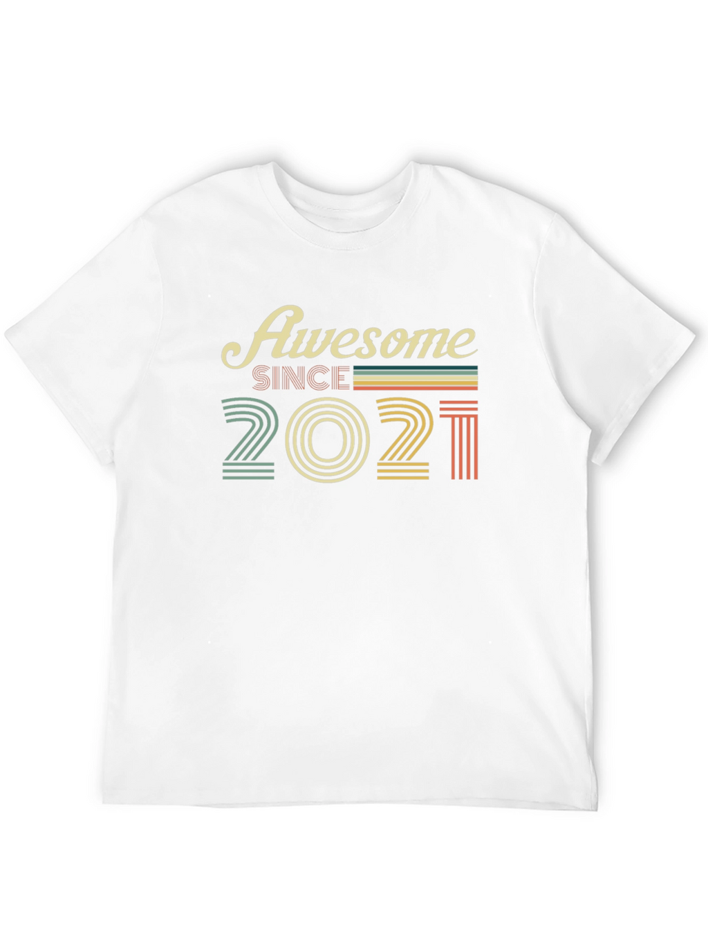 Awesome Since 2021 Graphic T-Shirt
