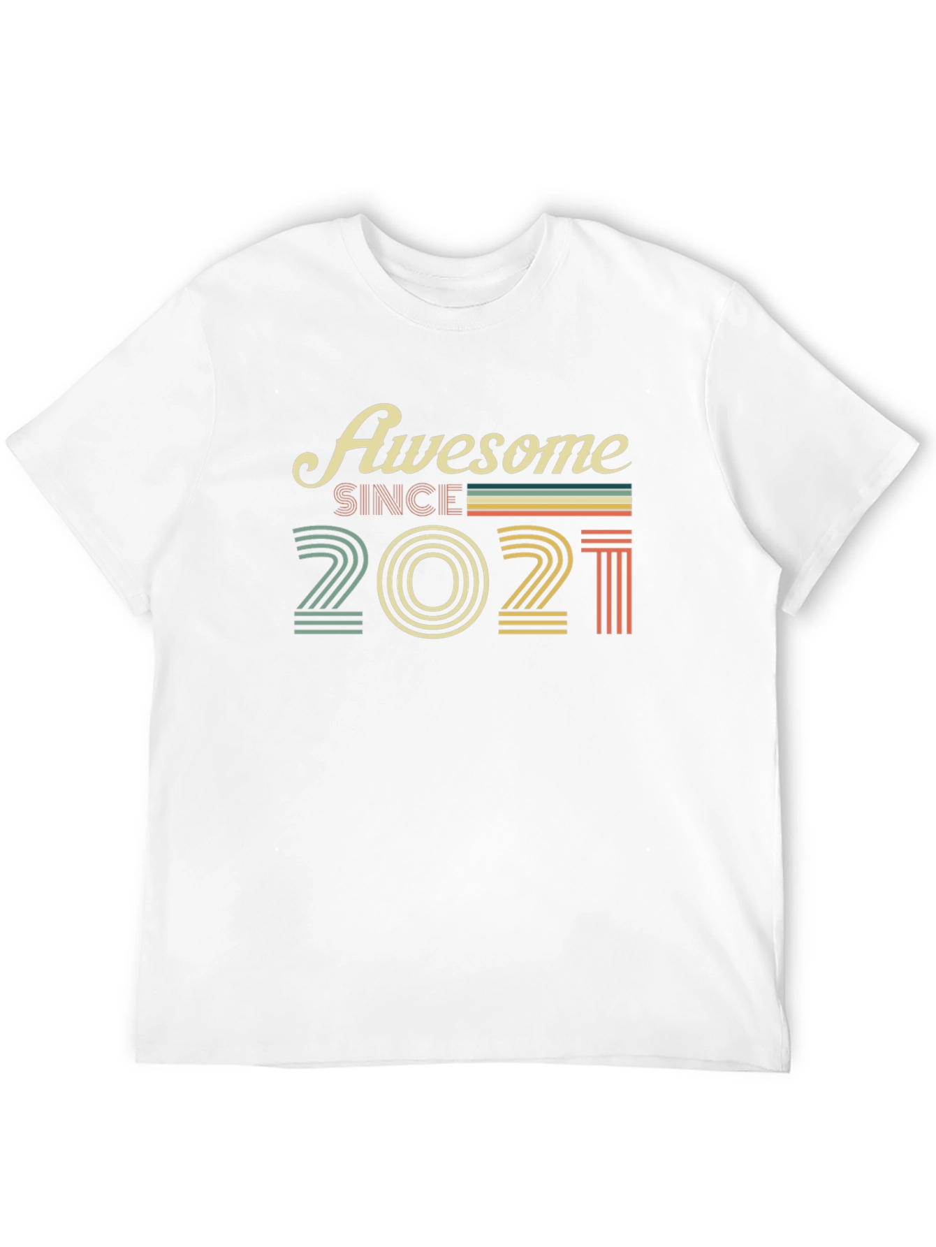 Awesome Since 2021 Graphic T-Shirt