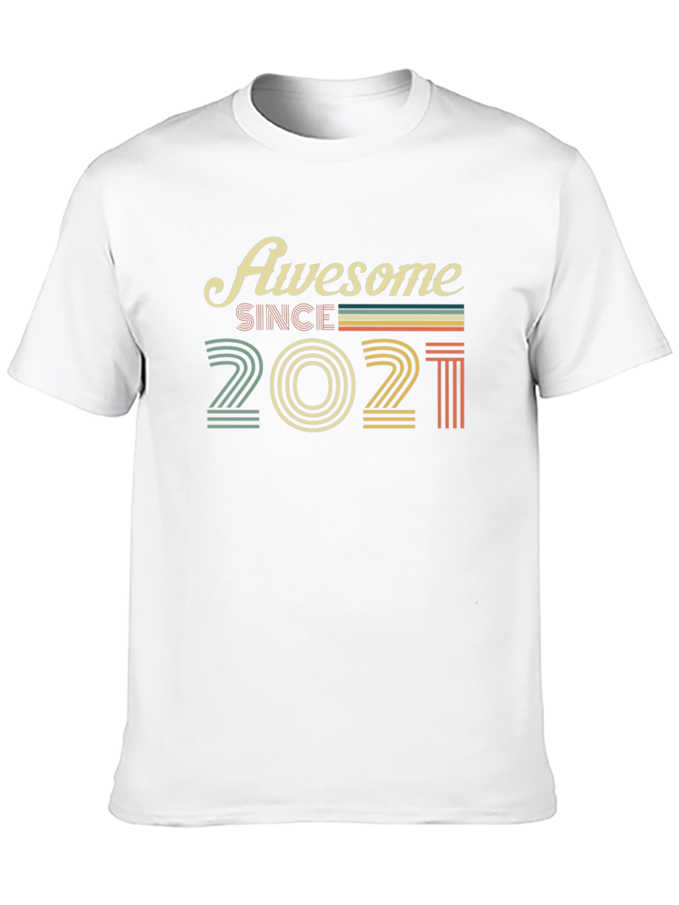 Awesome Since 2021 Graphic T-Shirt