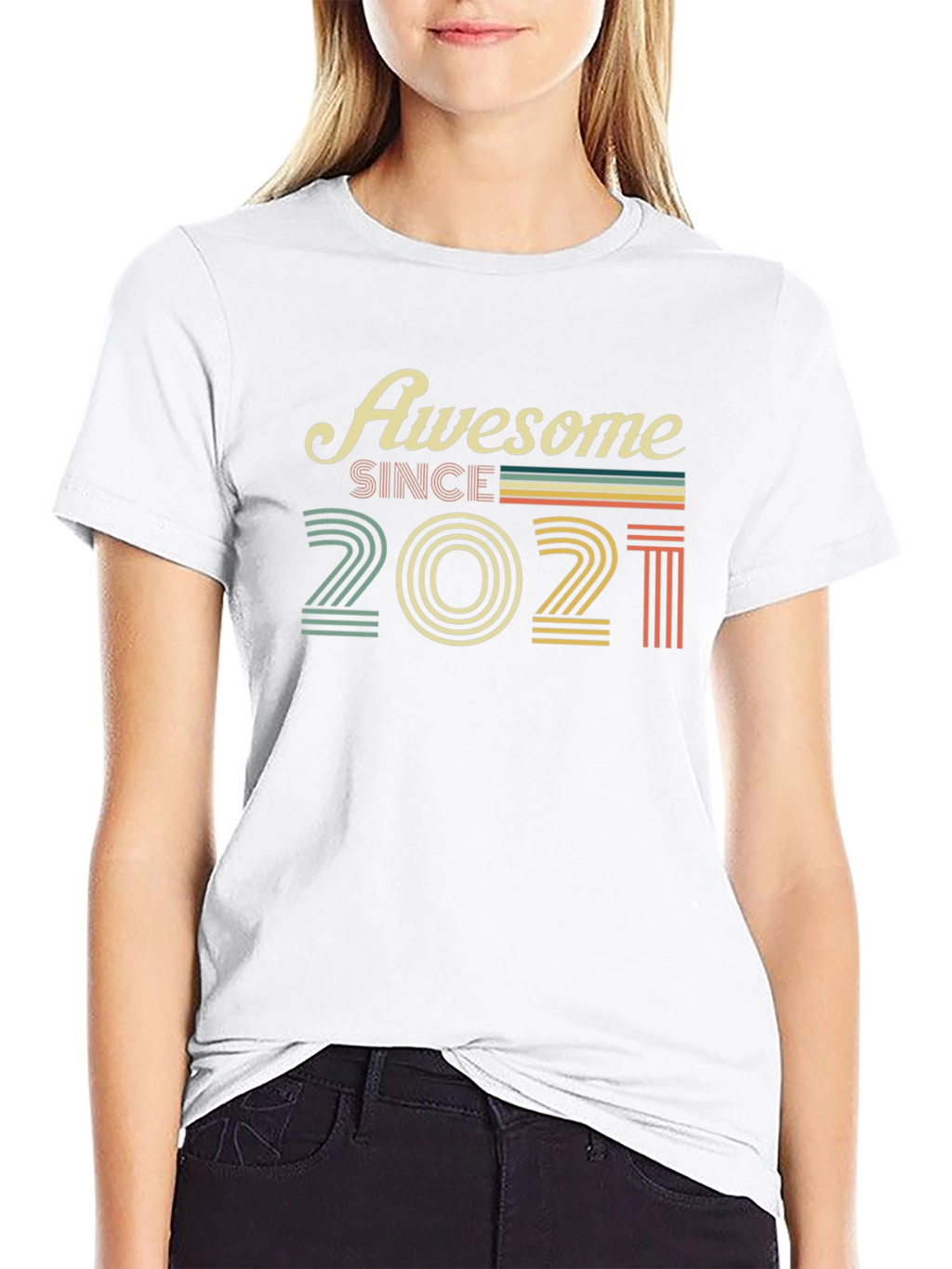 Awesome Since 2021 Graphic T-Shirt