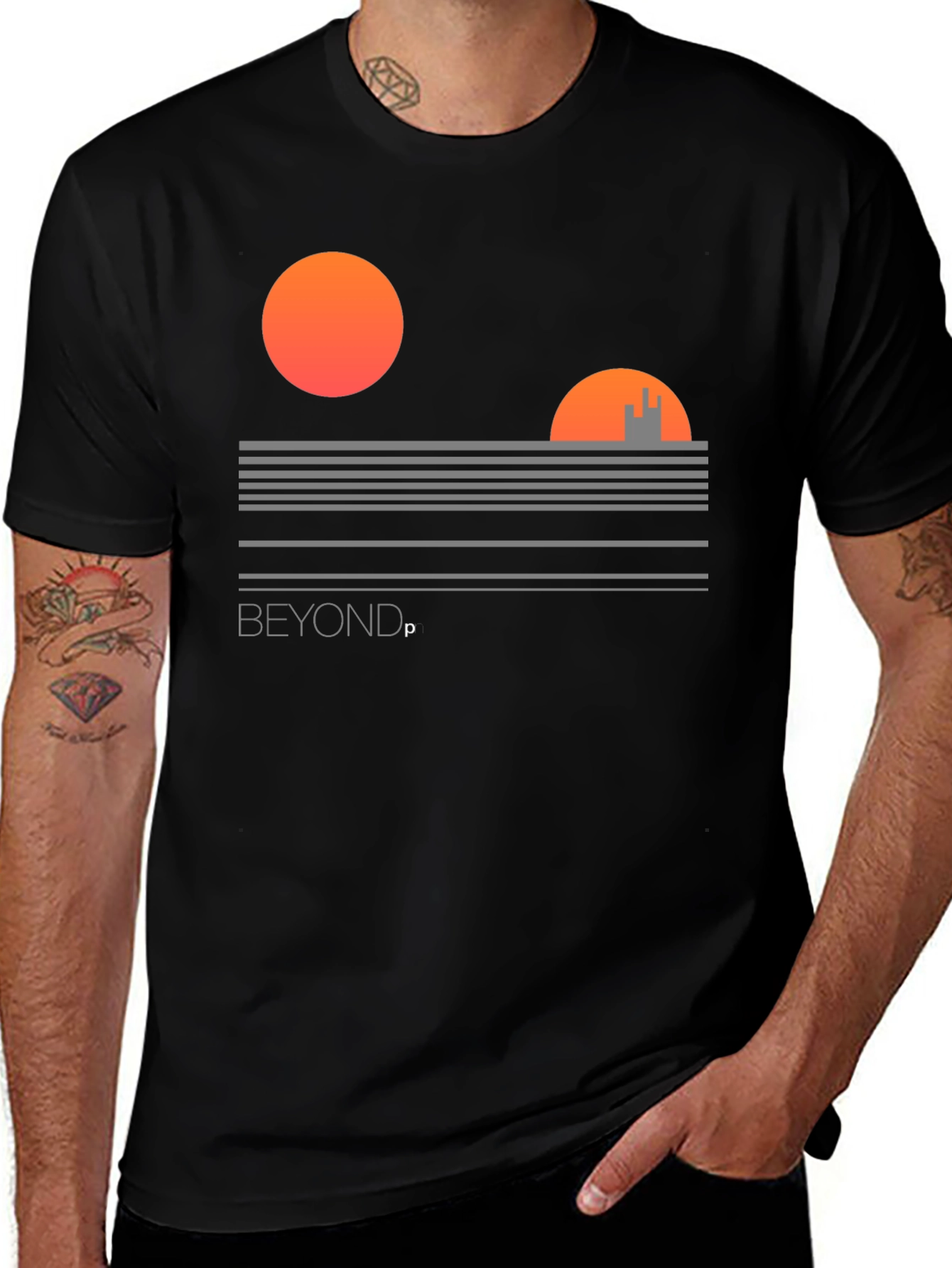 Beyond Retro T-Shirt - Retro Sci-Fi Design