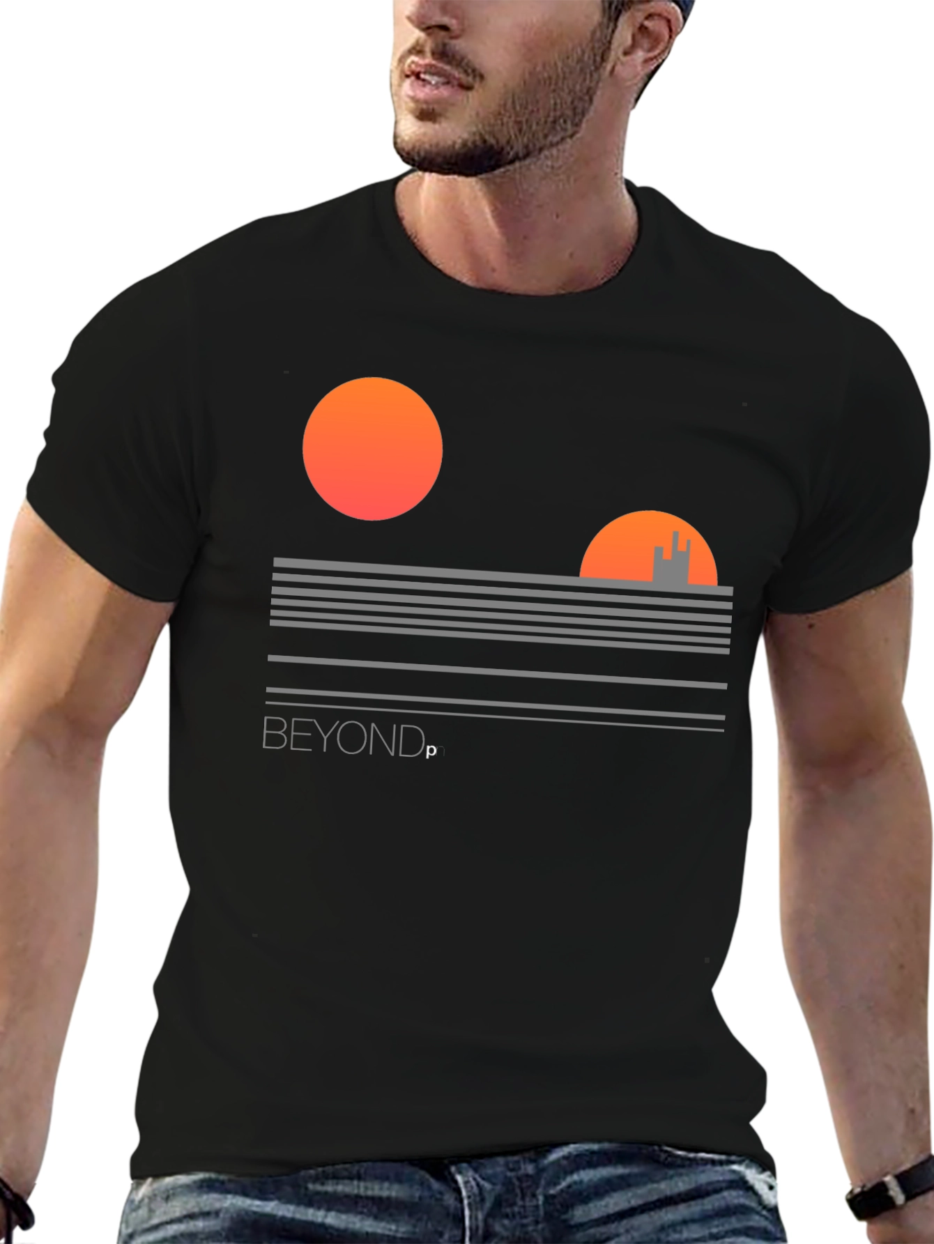 Beyond Retro T-Shirt - Retro Sci-Fi Design