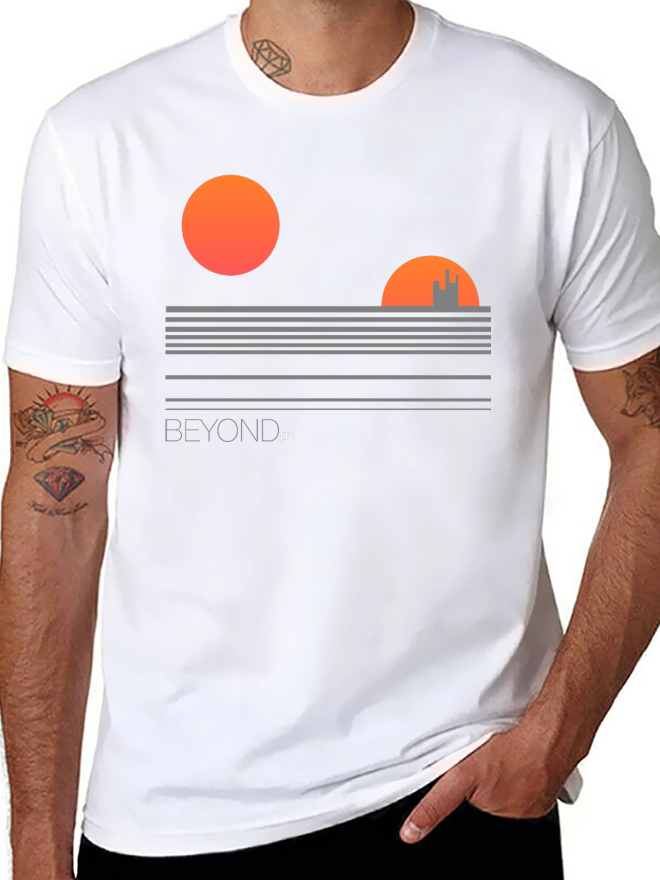 Beyond Retro T-Shirt - Retro Sci-Fi Design