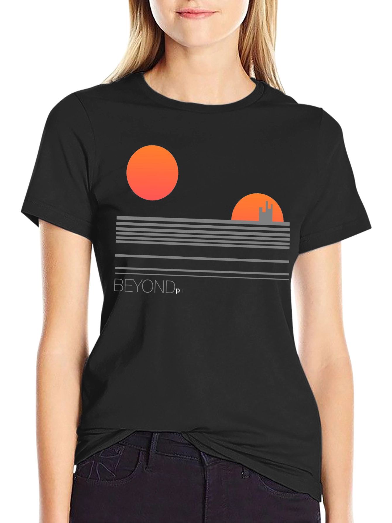 Beyond Retro T-Shirt - Retro Sci-Fi Design