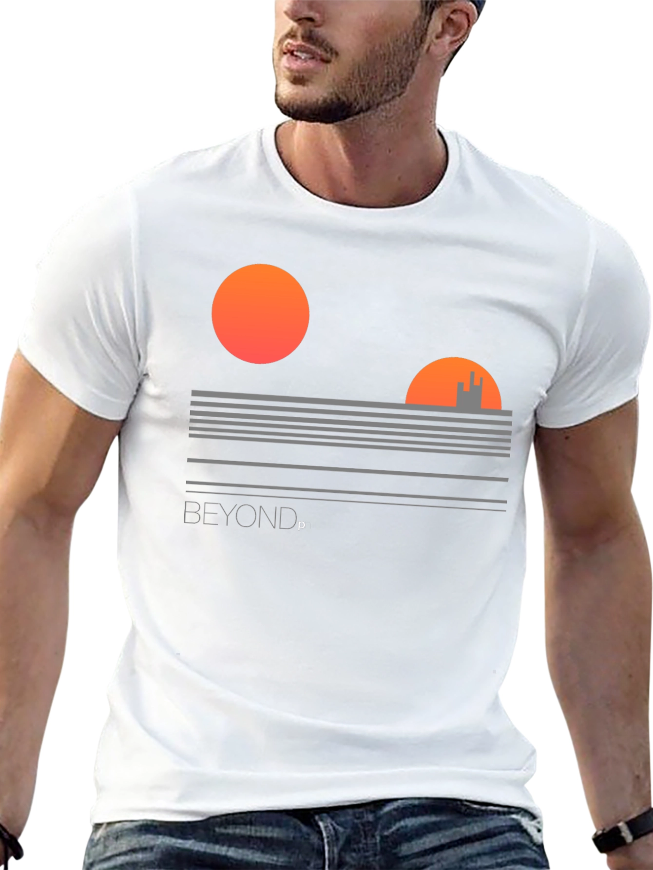 Beyond Retro T-Shirt - Retro Sci-Fi Design
