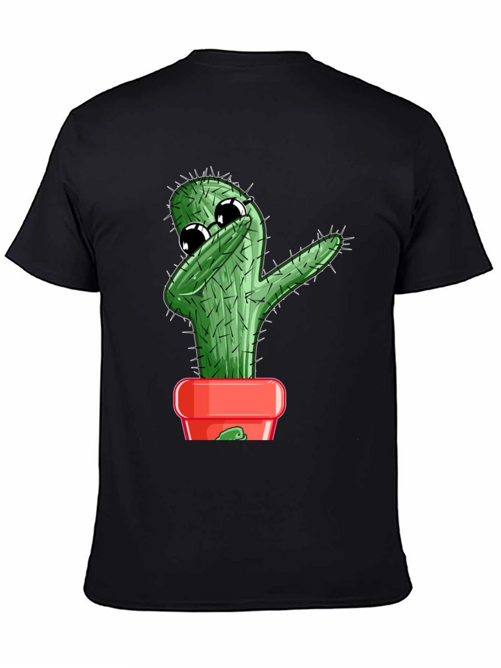 Dabbing Cactus Graphic T-Shirt