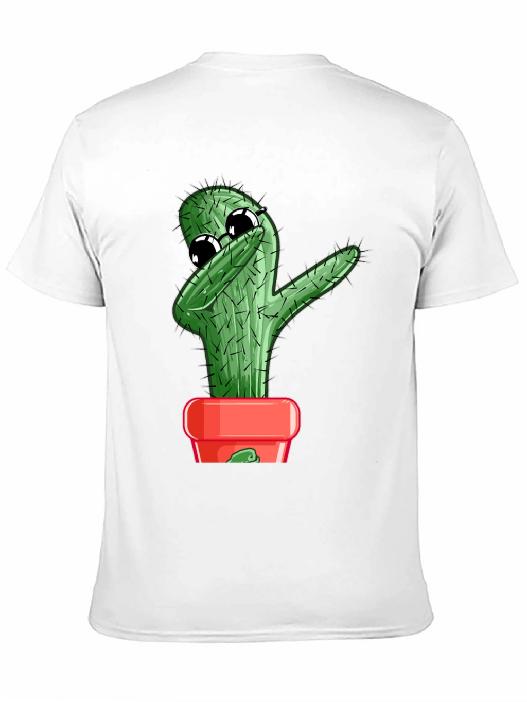 Dabbing Cactus Graphic T-Shirt