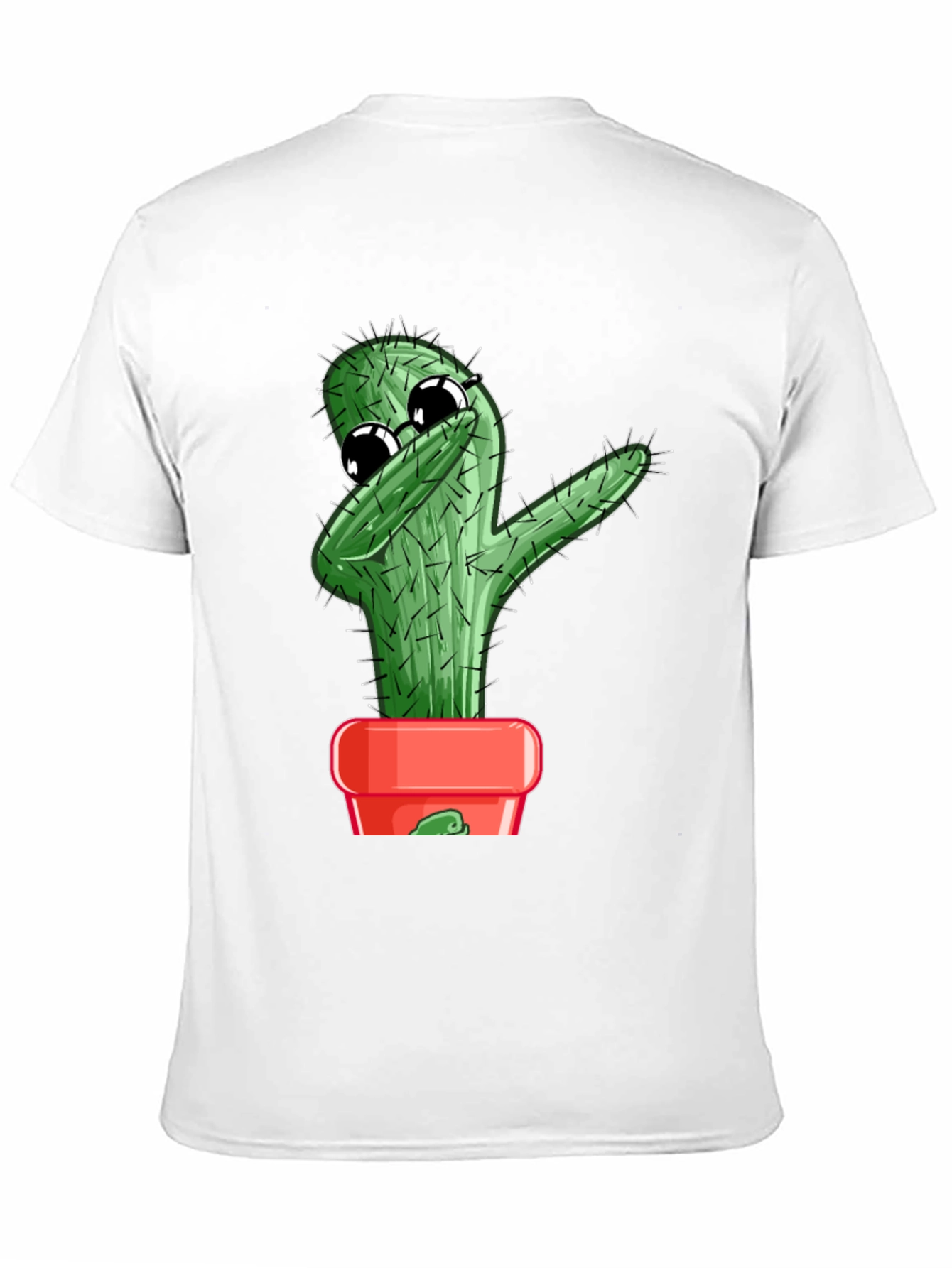 Dabbing Cactus Graphic T-Shirt
