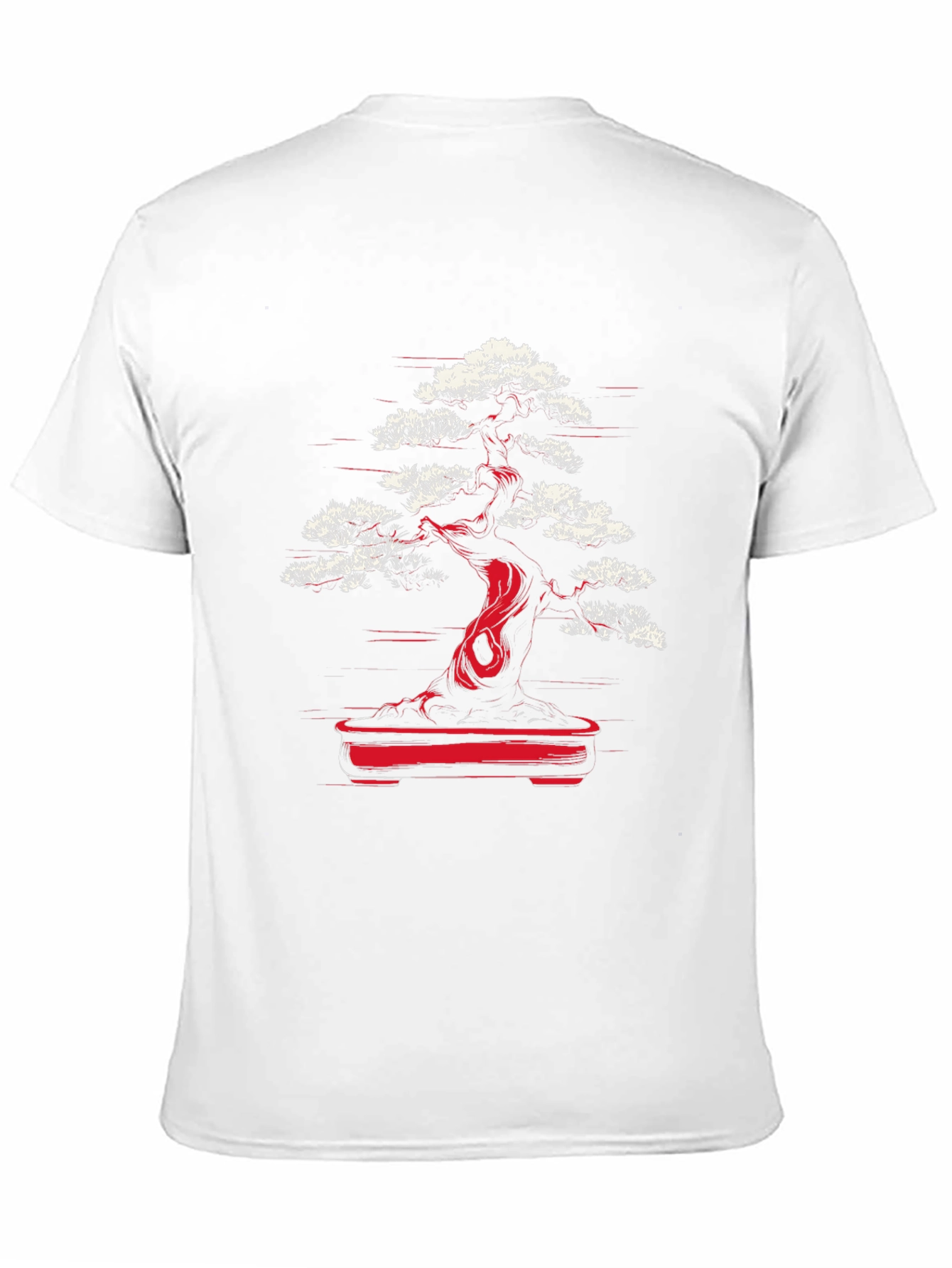 Bonsai Tree Graphic Tee - Unique Japanese Art T-Shirt