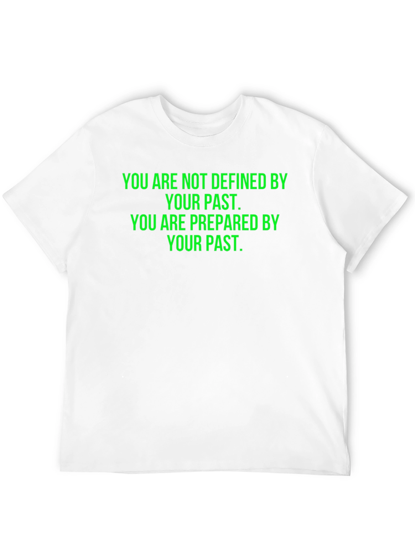 Defined By The Past T-Shirt - Motivational Tee