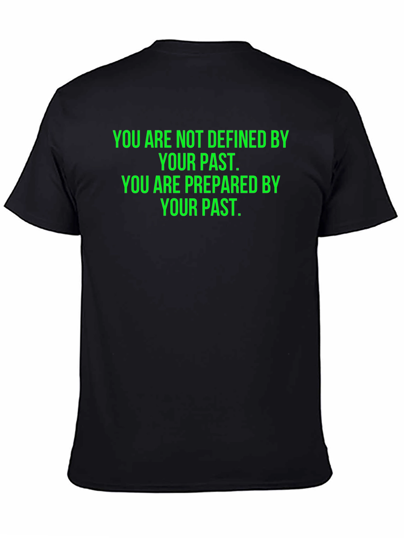 Defined By The Past T-Shirt - Motivational Tee