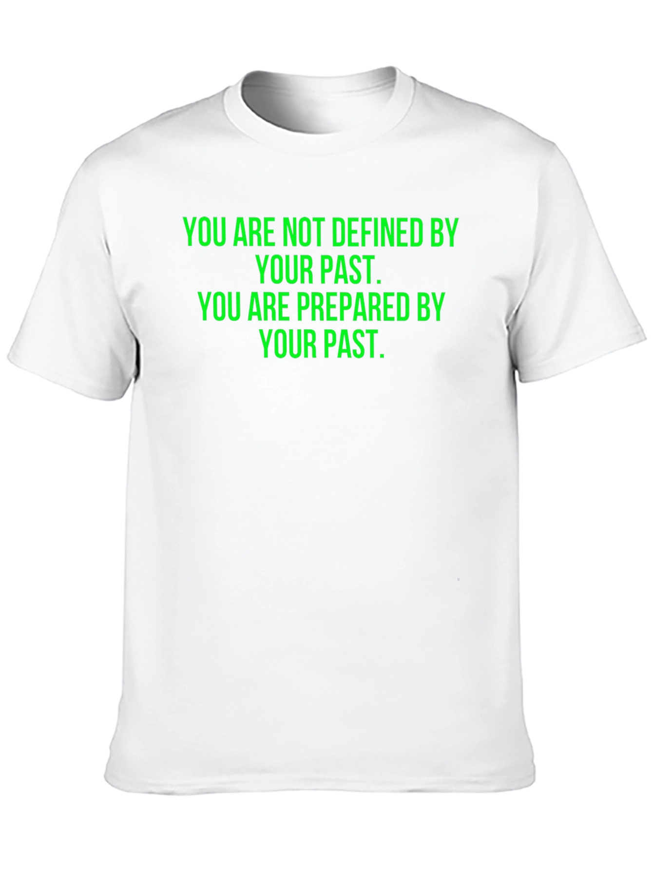 Defined By The Past T-Shirt - Motivational Tee