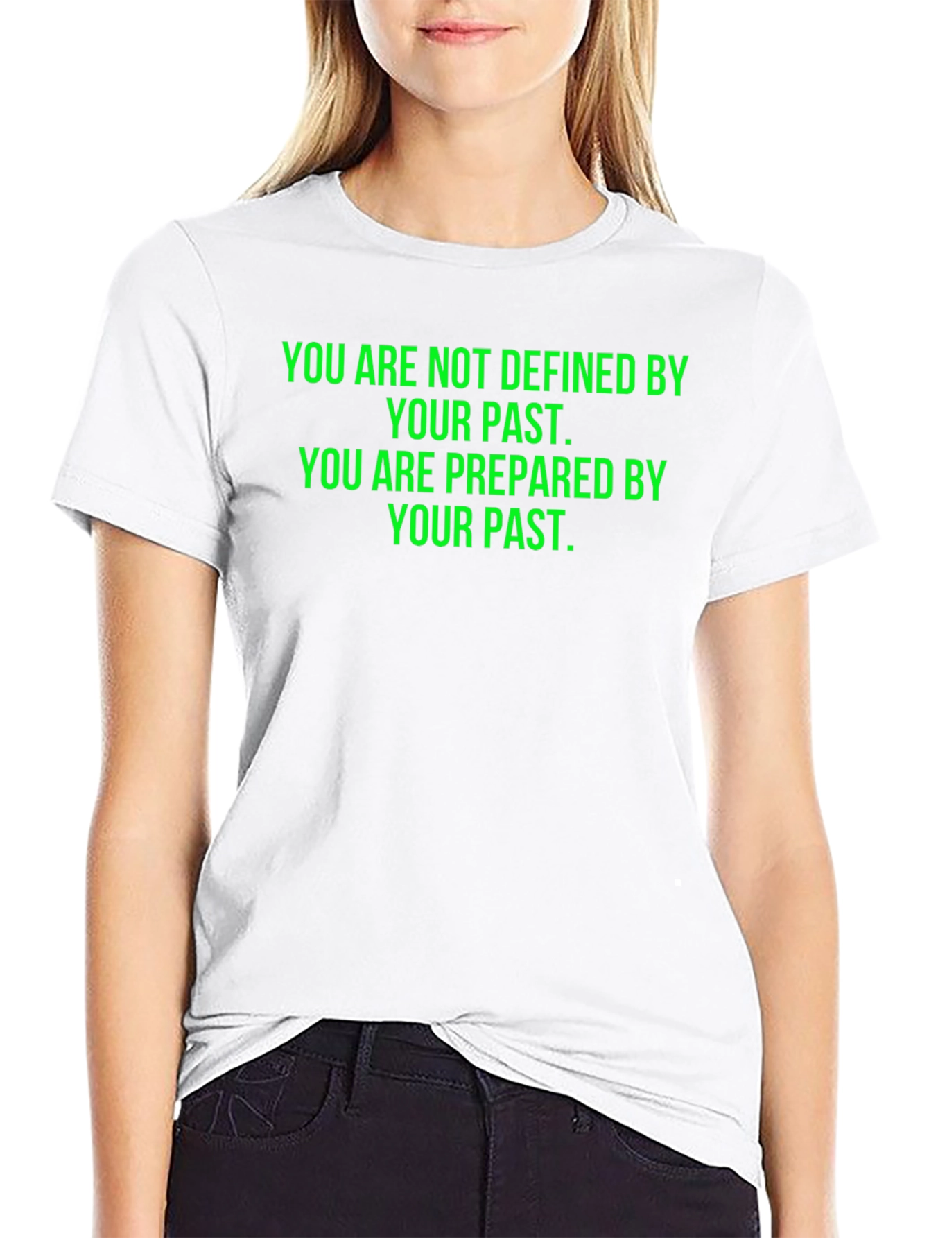 Defined By The Past T-Shirt - Motivational Tee