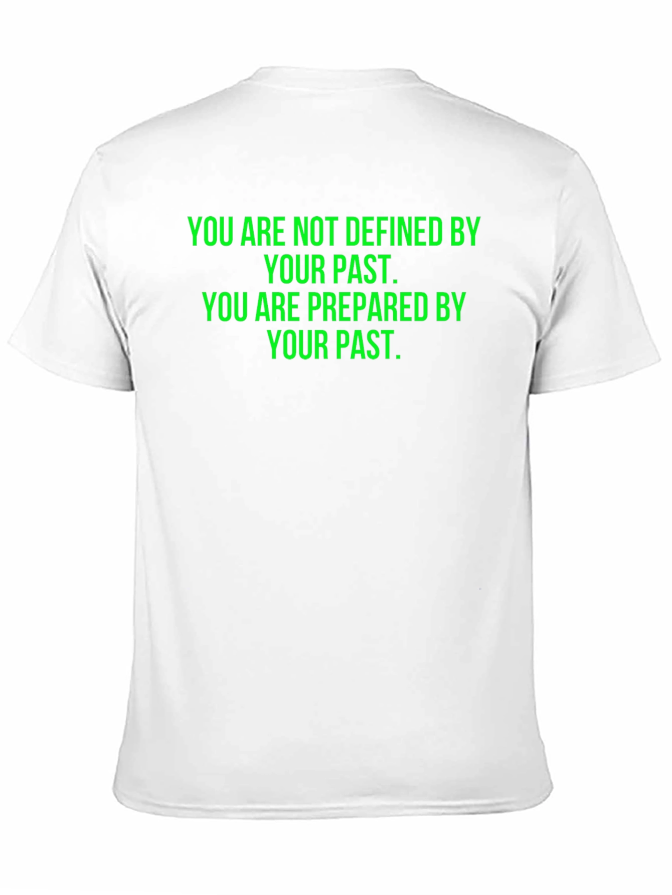 Defined By The Past T-Shirt - Motivational Tee
