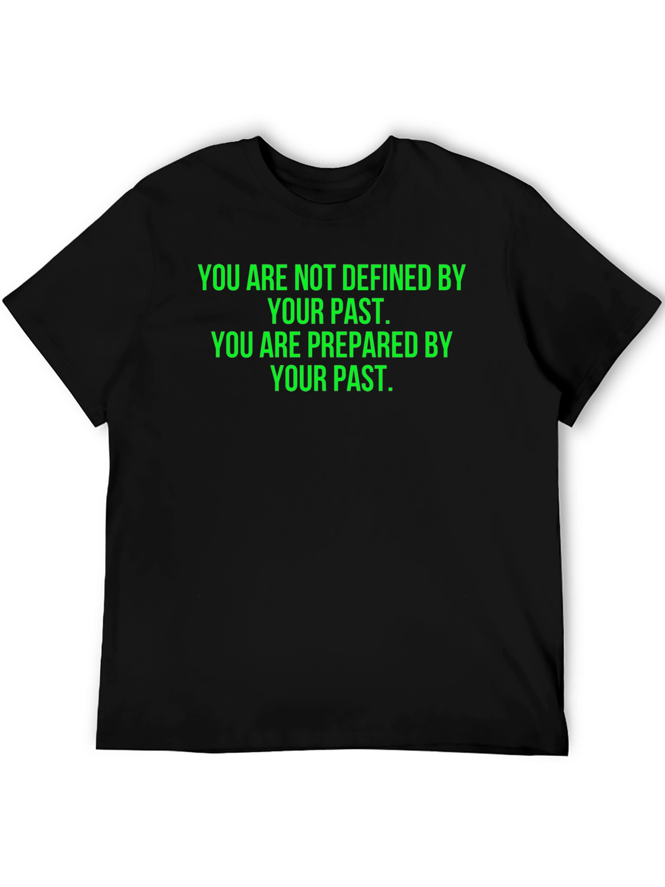 Defined By The Past T-Shirt - Motivational Tee