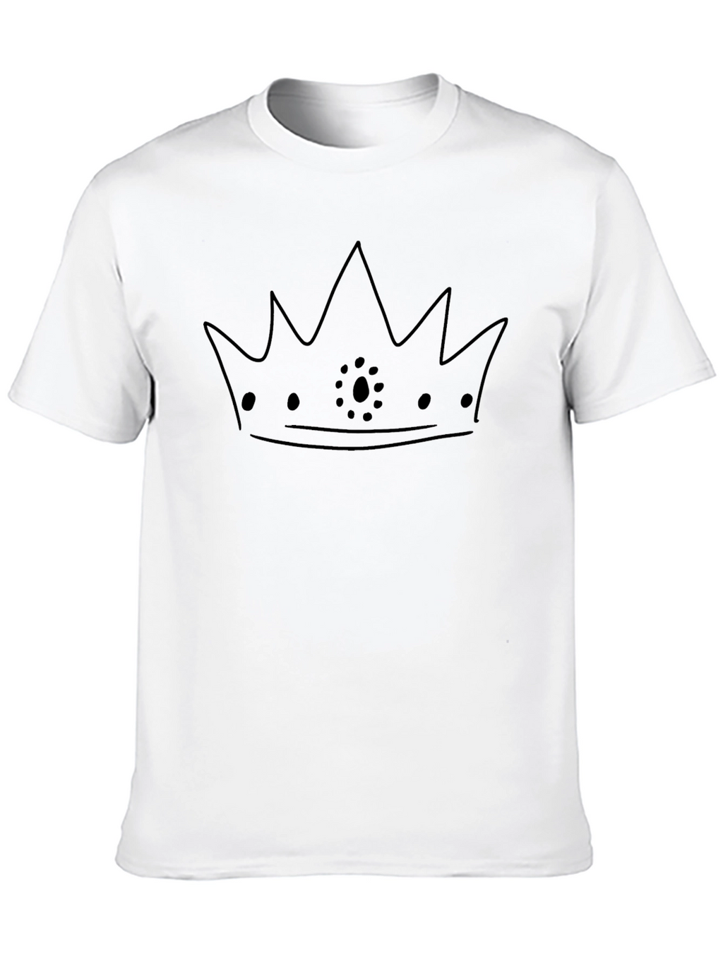 Crown Graphic Tee - Mens Black T-Shirt