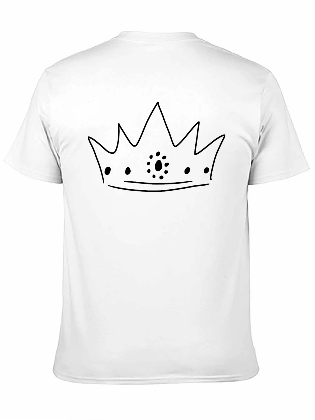Crown Graphic Tee - Mens Black T-Shirt