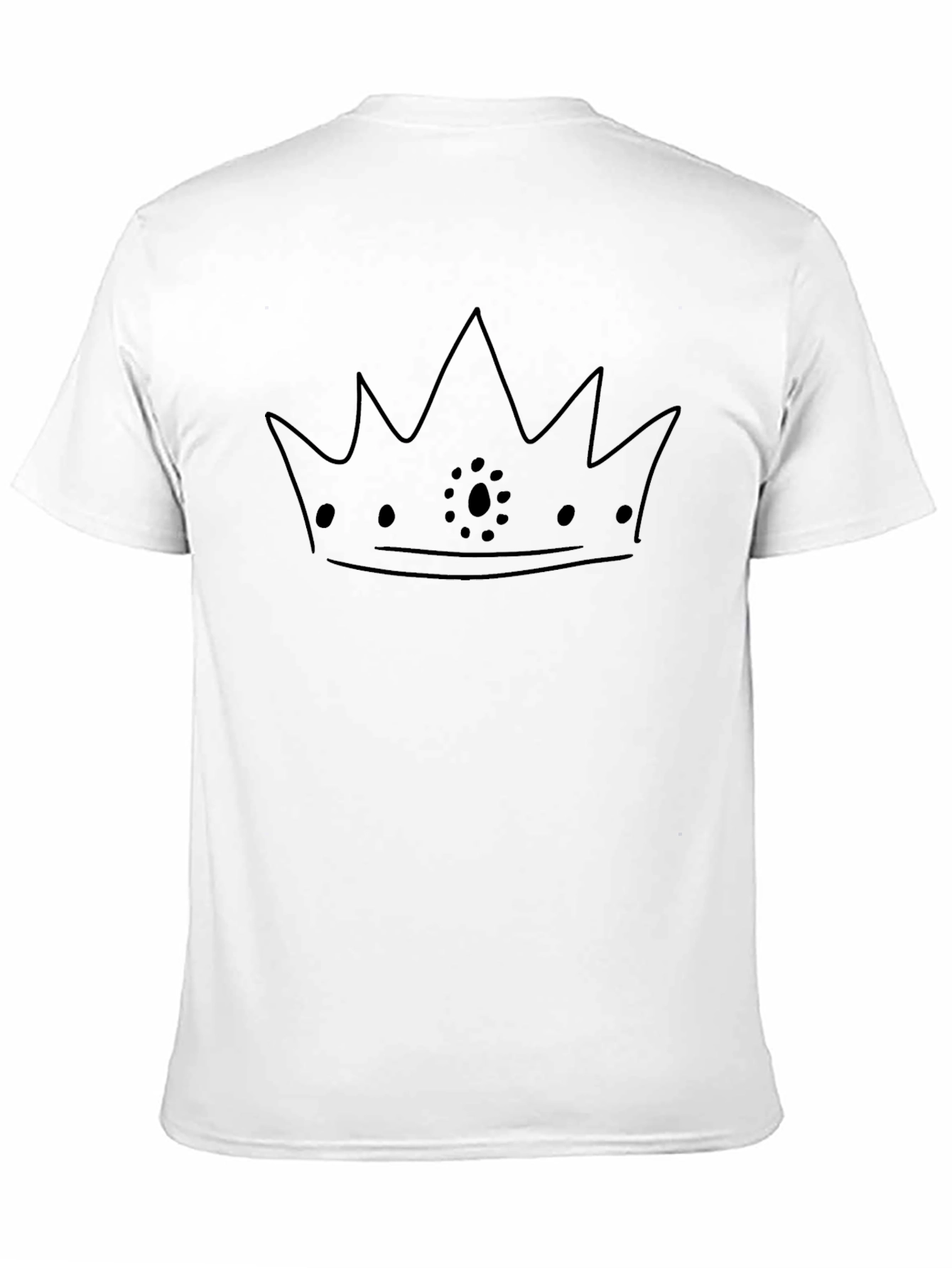 Crown Graphic Tee - Mens Black T-Shirt