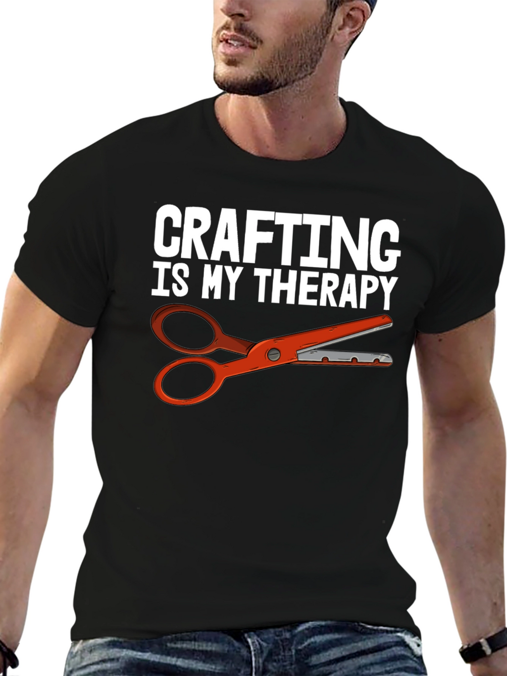 Crafting Therapy T-Shirt - Hobby Apparel