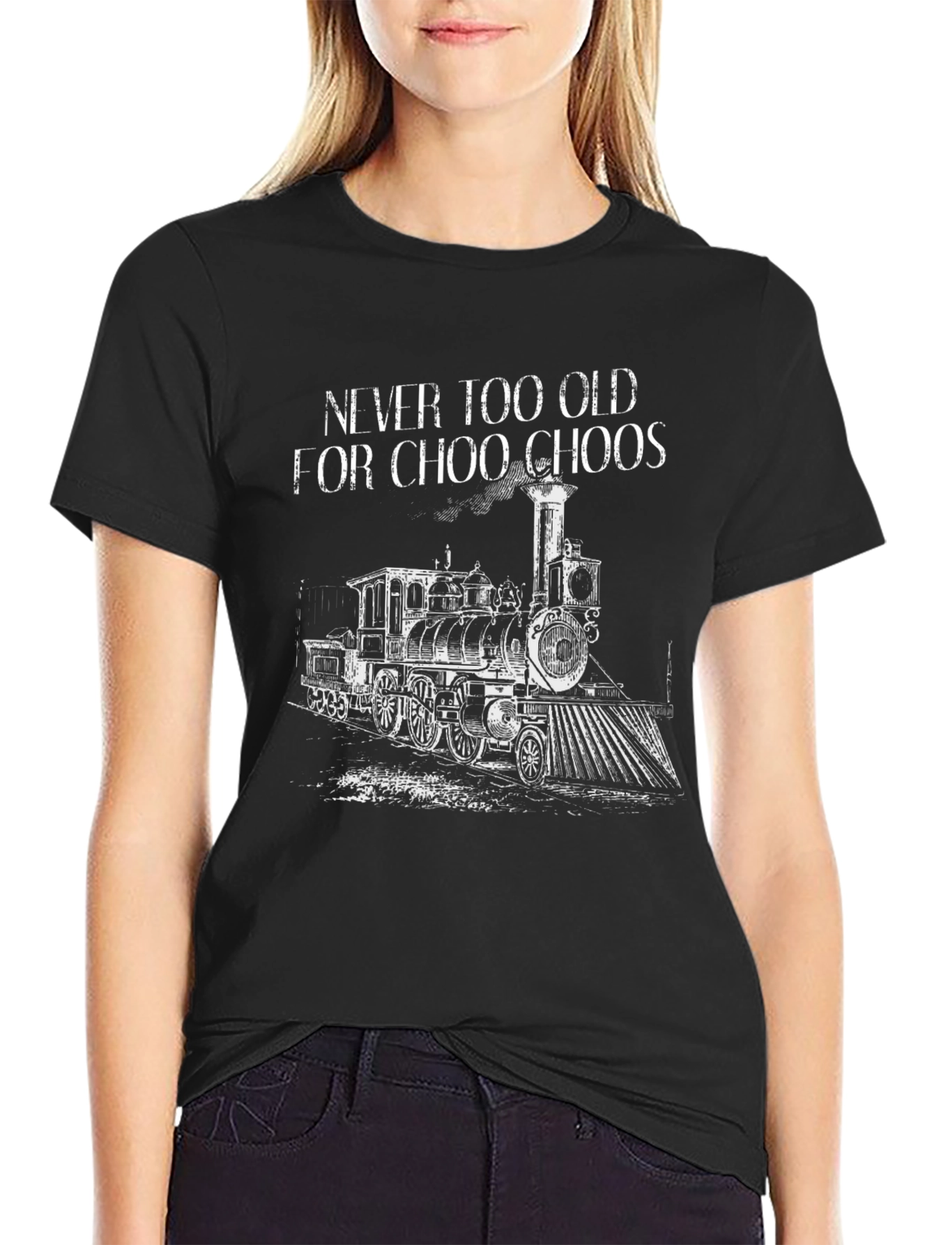 Choo Choo Train Graphic Tee - Never Too Old