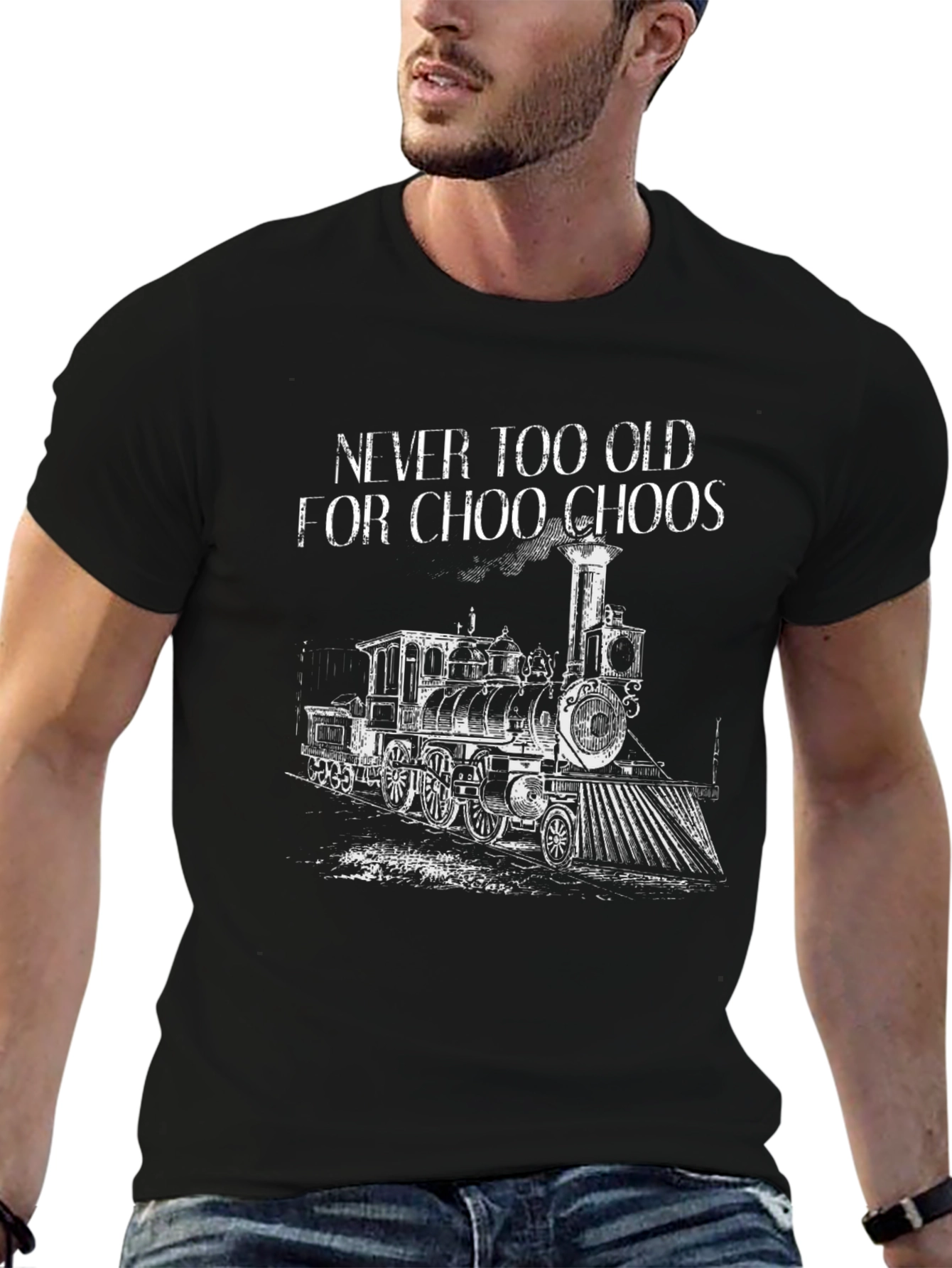 Choo Choo Train Graphic Tee - Never Too Old