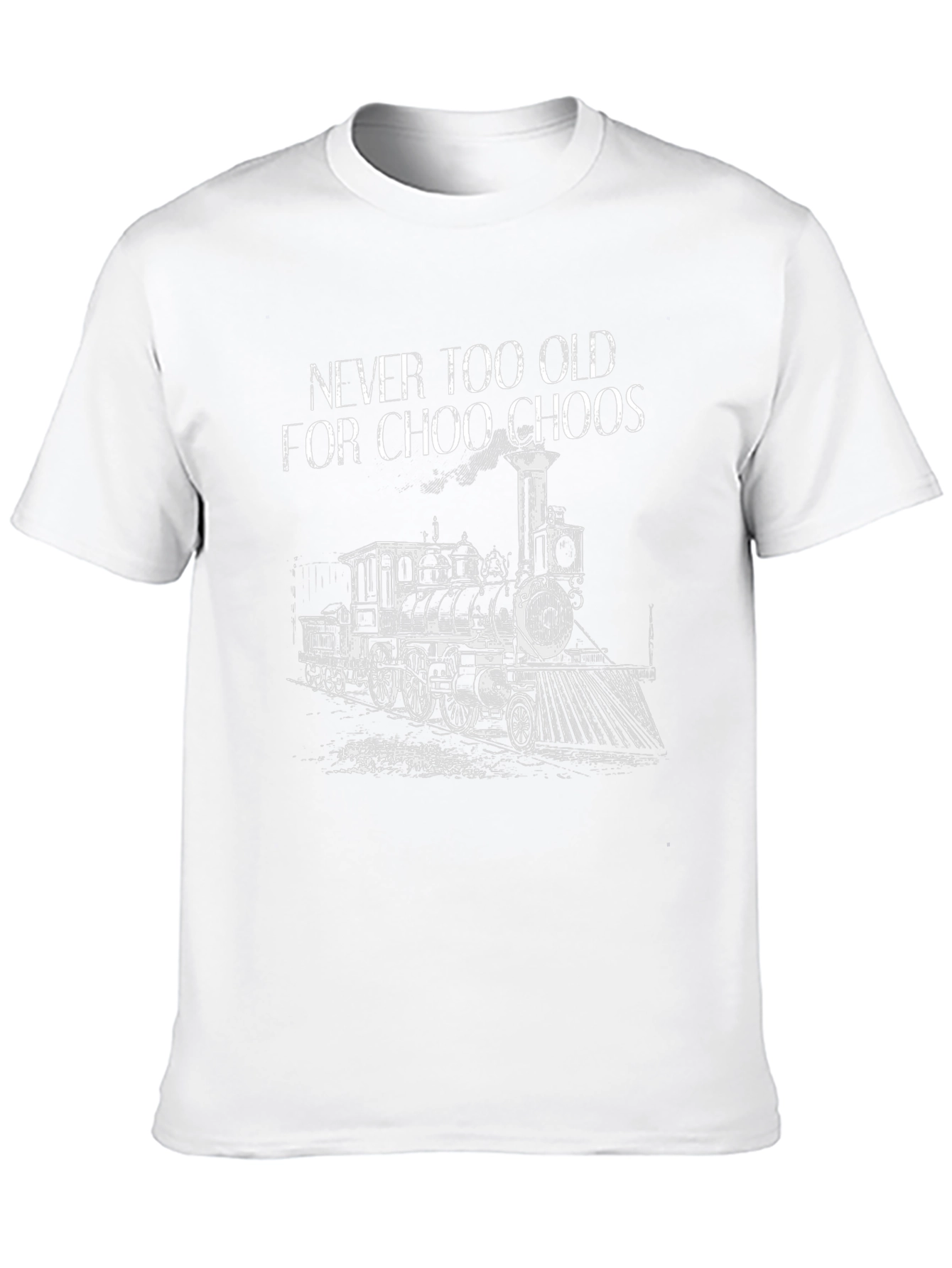 Choo Choo Train Graphic Tee - Never Too Old