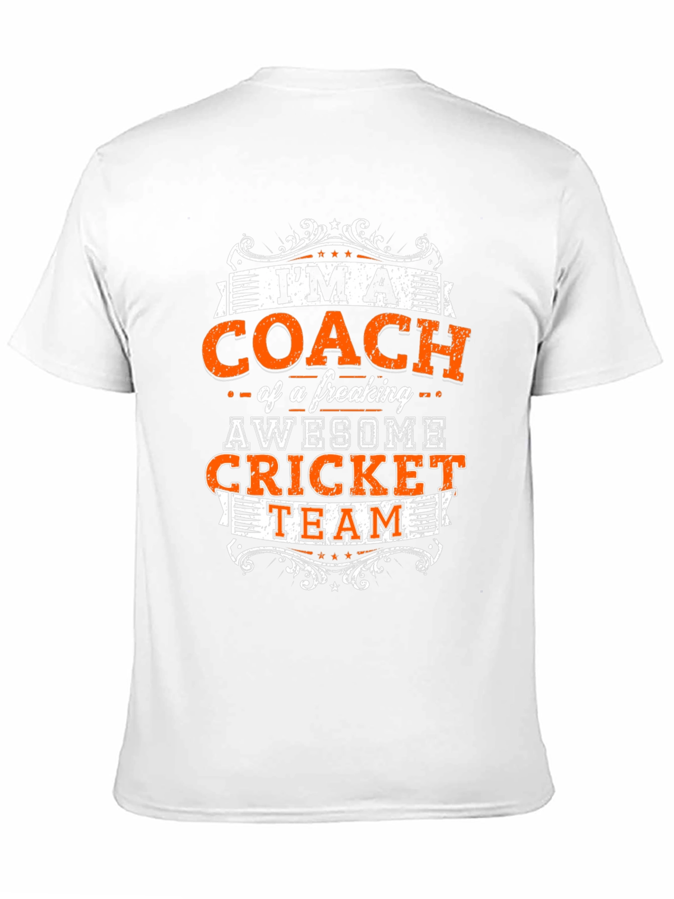 Cricket Coach T-Shirt - Awesome Team Tee