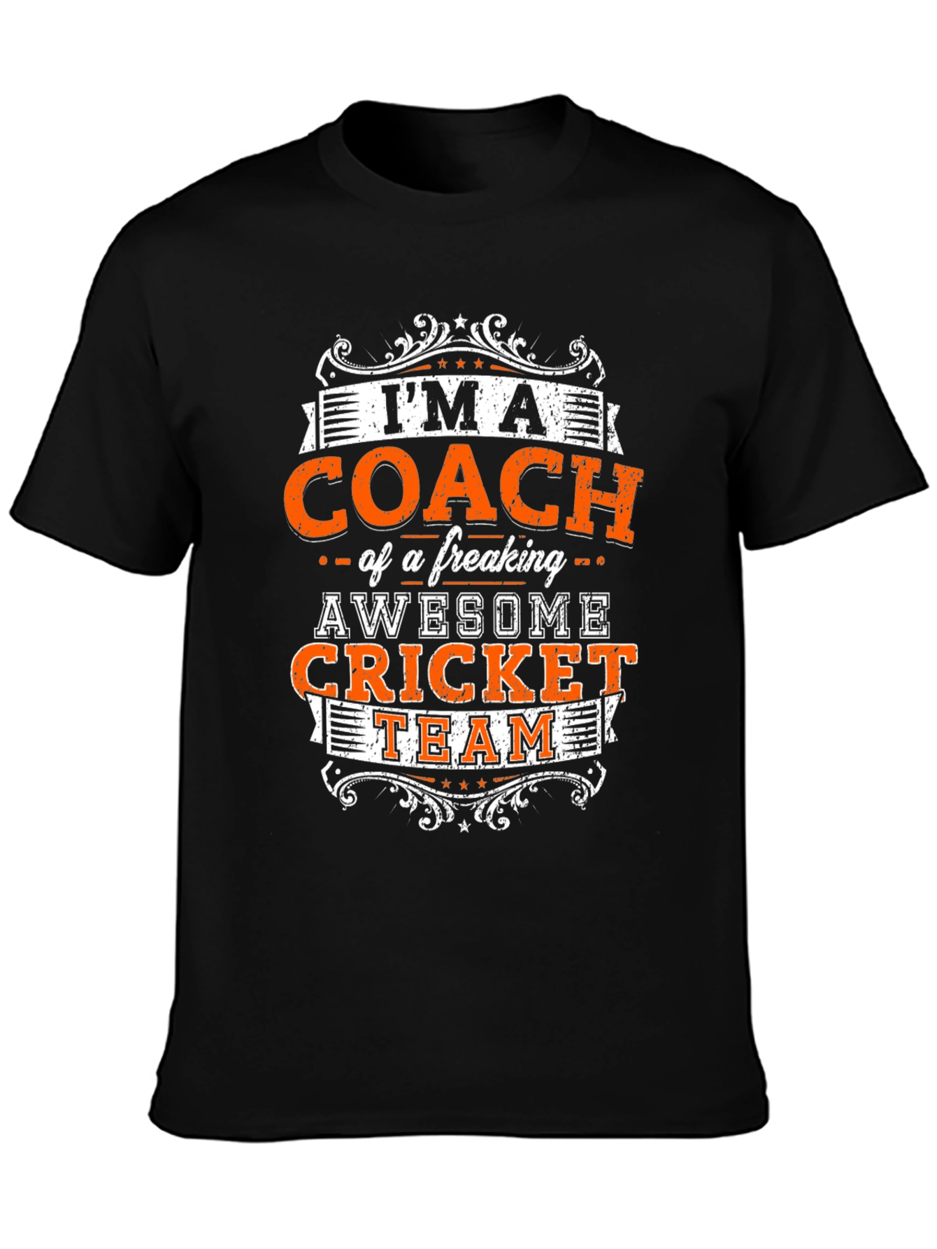 Cricket Coach T-Shirt - Awesome Team Tee