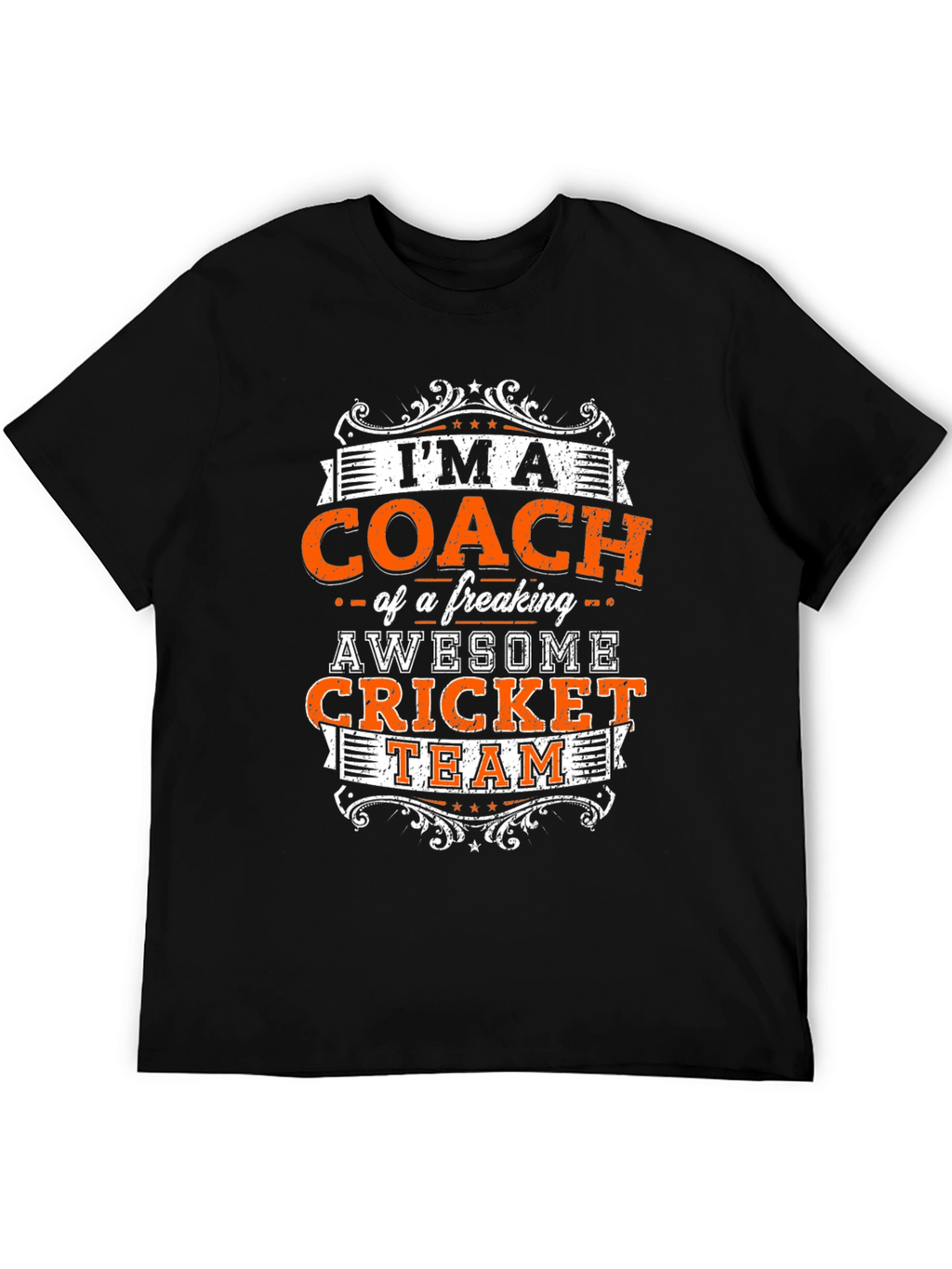Cricket Coach T-Shirt - Awesome Team Tee