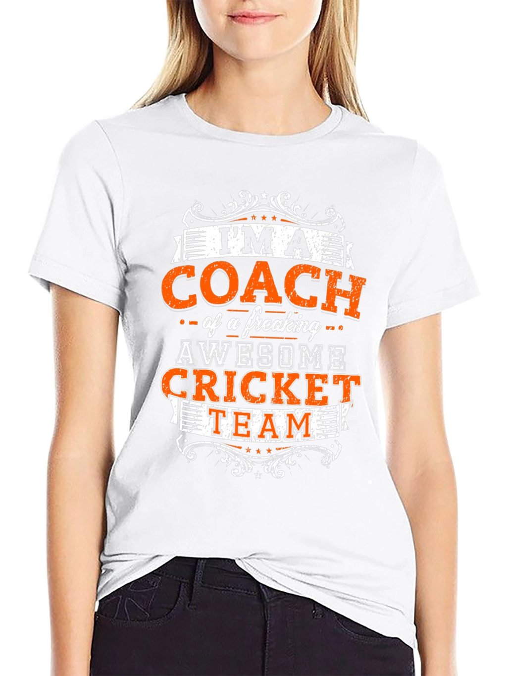 Cricket Coach T-Shirt - Awesome Team Tee