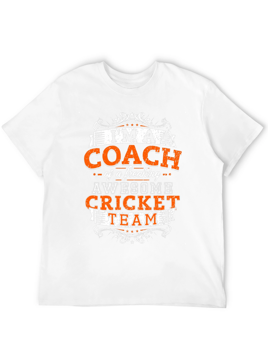 Cricket Coach T-Shirt - Awesome Team Tee
